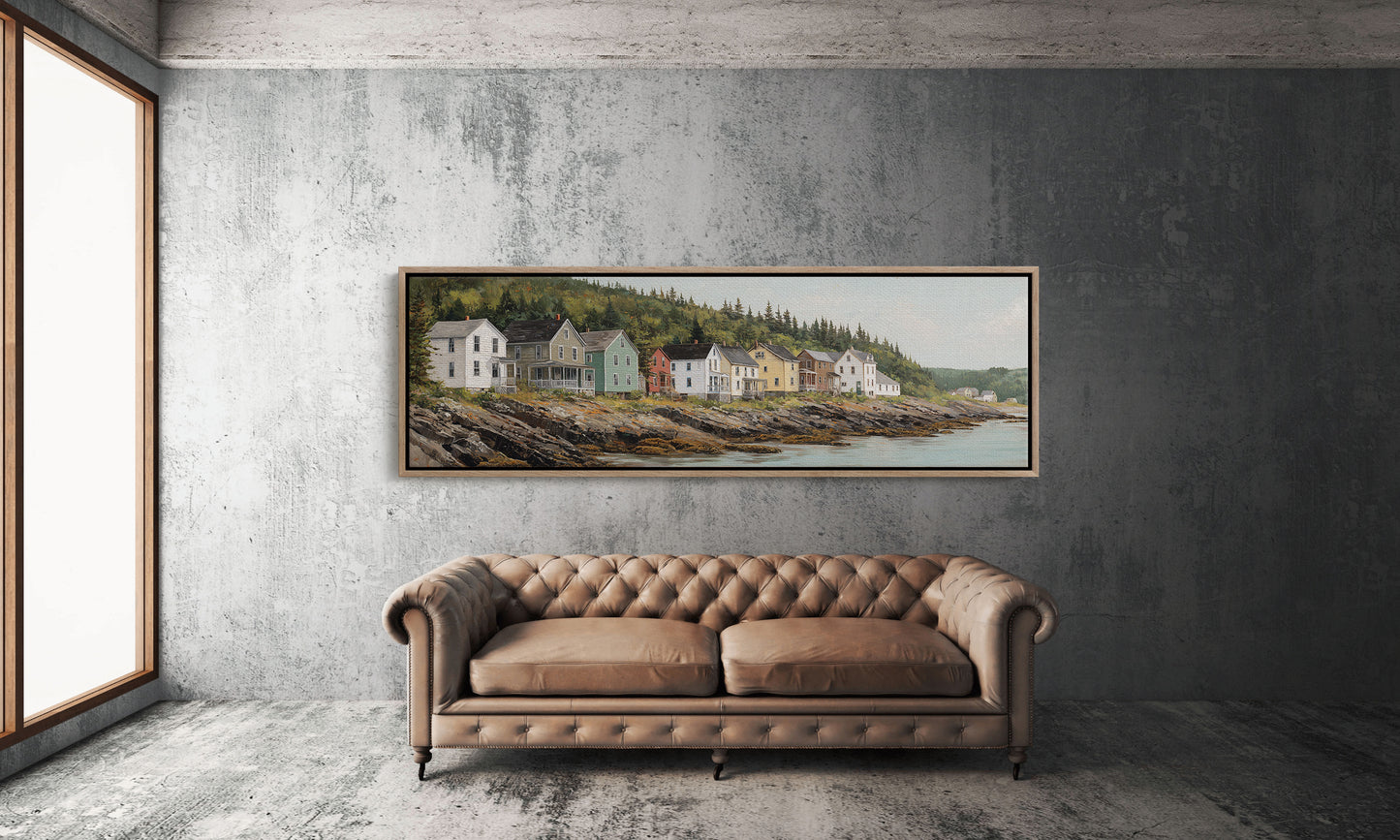 Cliffside Homes by the Quiet Bay