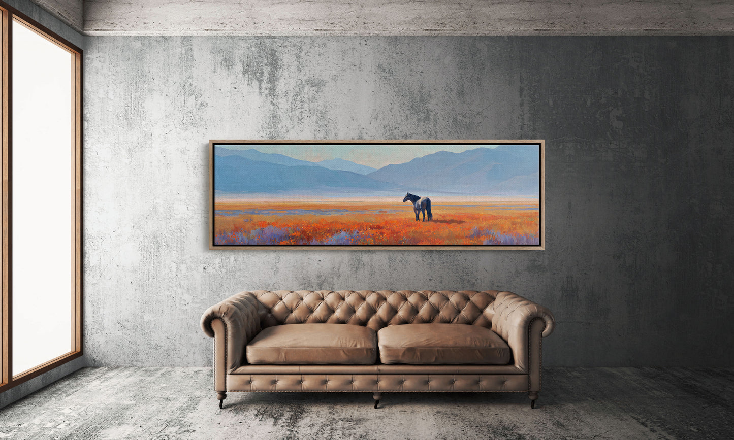 Horse Standing in the Painted Valley