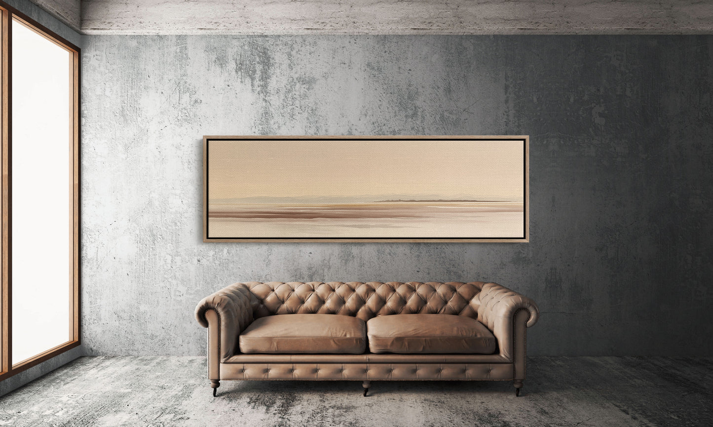 Stillness Beneath a Pale Horizon