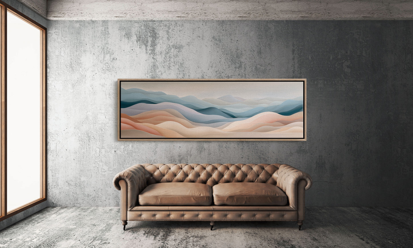 Waves of Dawn Over Quiet Hills