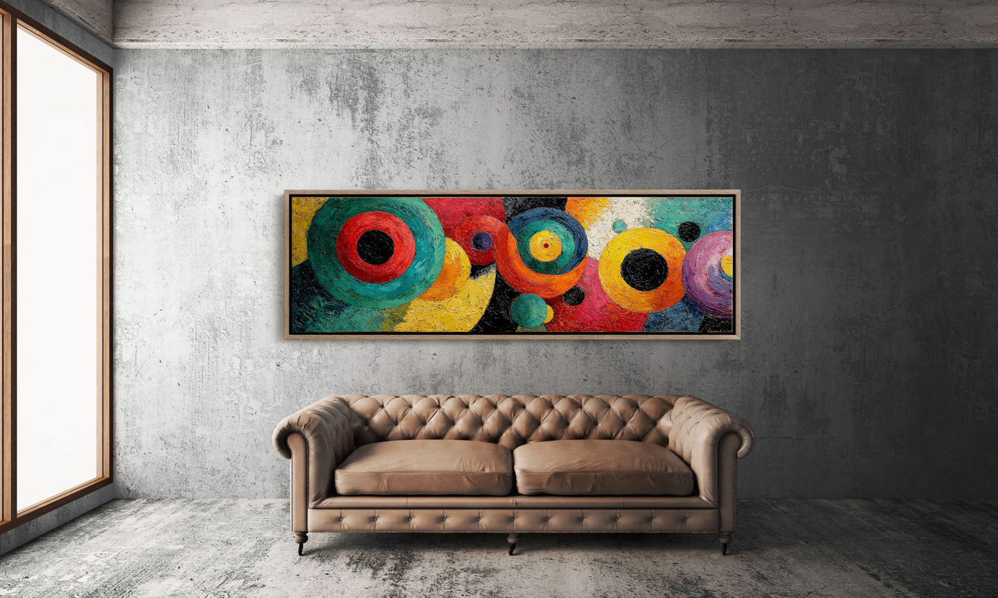Orbiting Colors in Motion