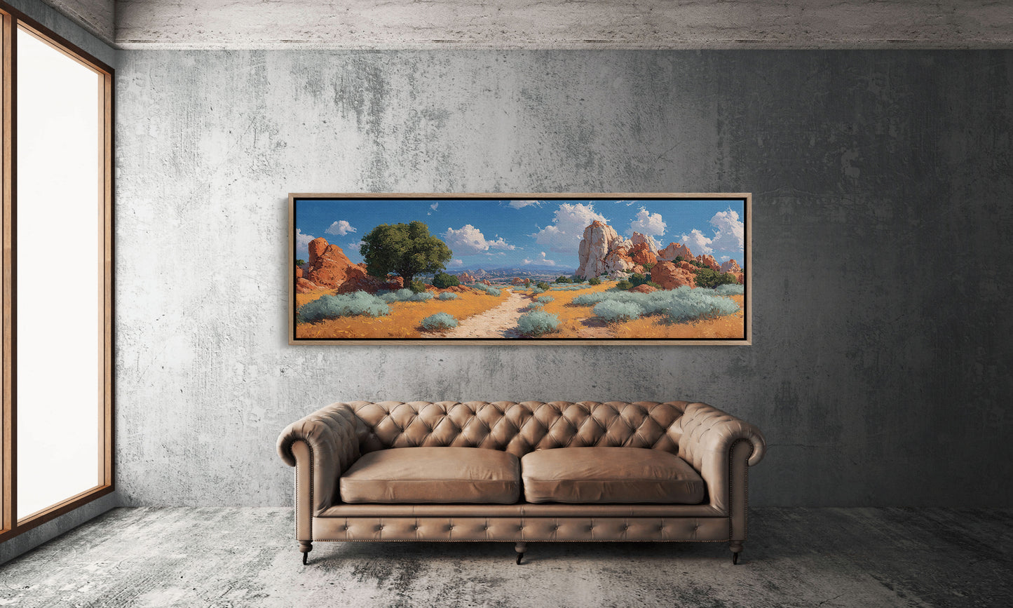 Path Beneath the Painted Cliffs
