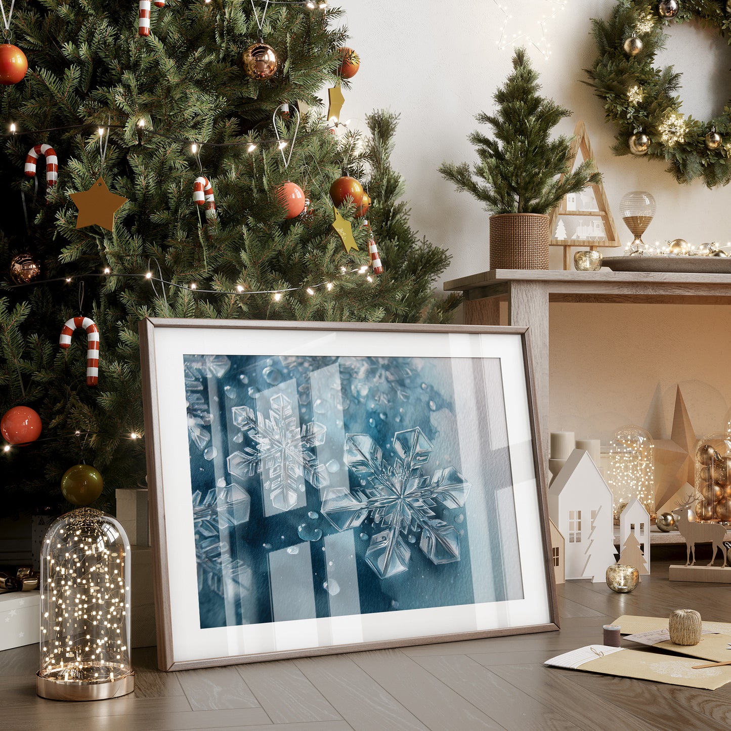 Crystalline Whispers of Winter