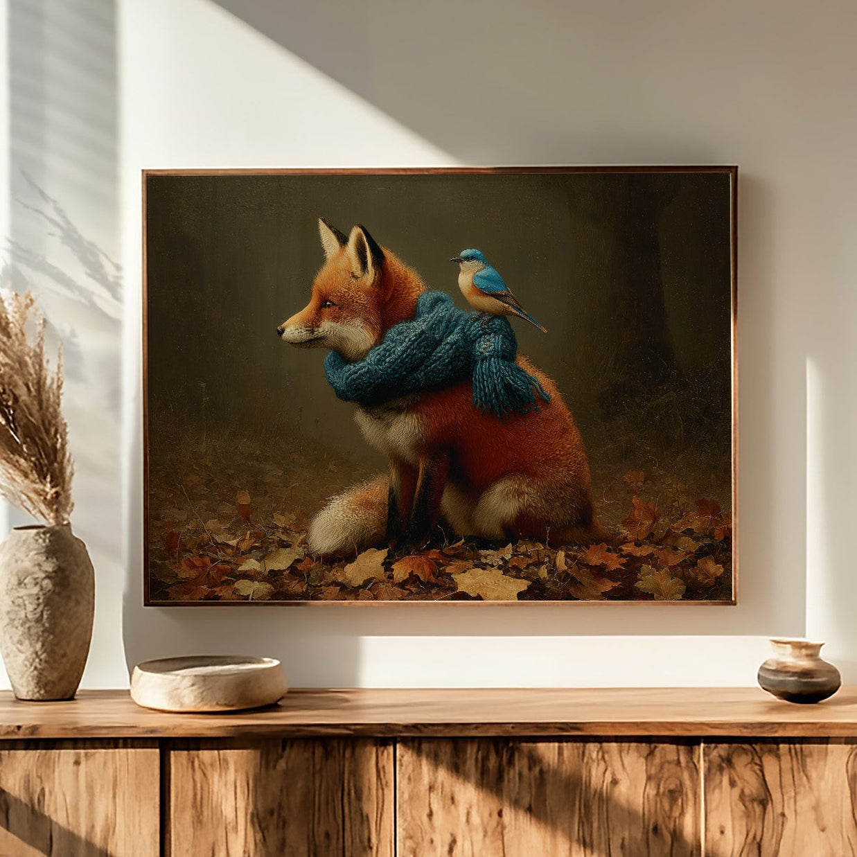 Autumn Companions in Quiet Woods