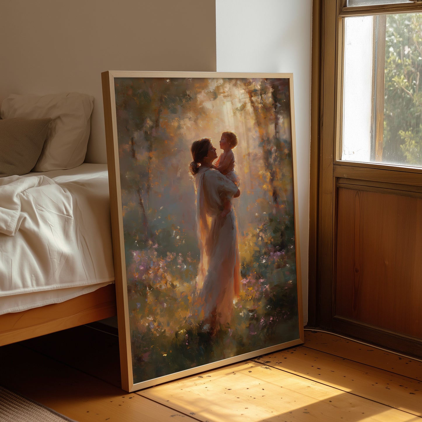 Light Poured Through Them Both