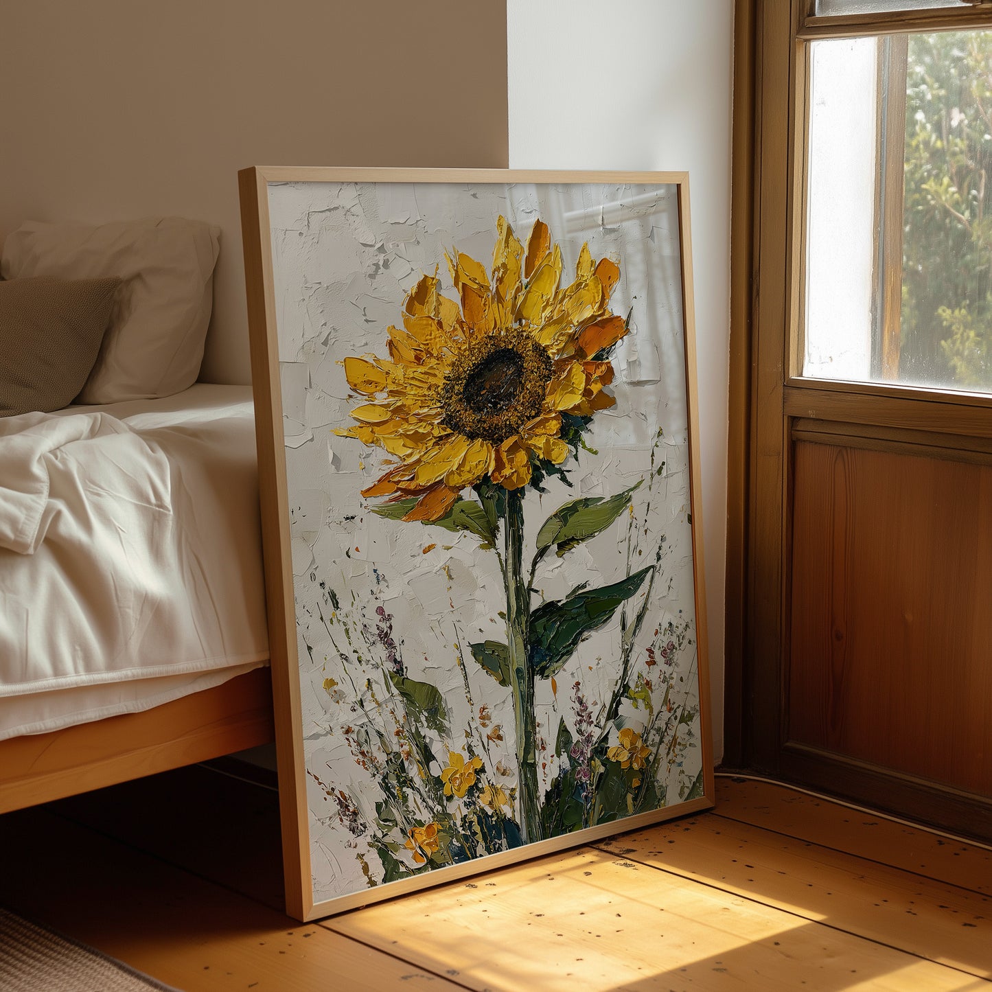 One Sunflower Stands the Tallest