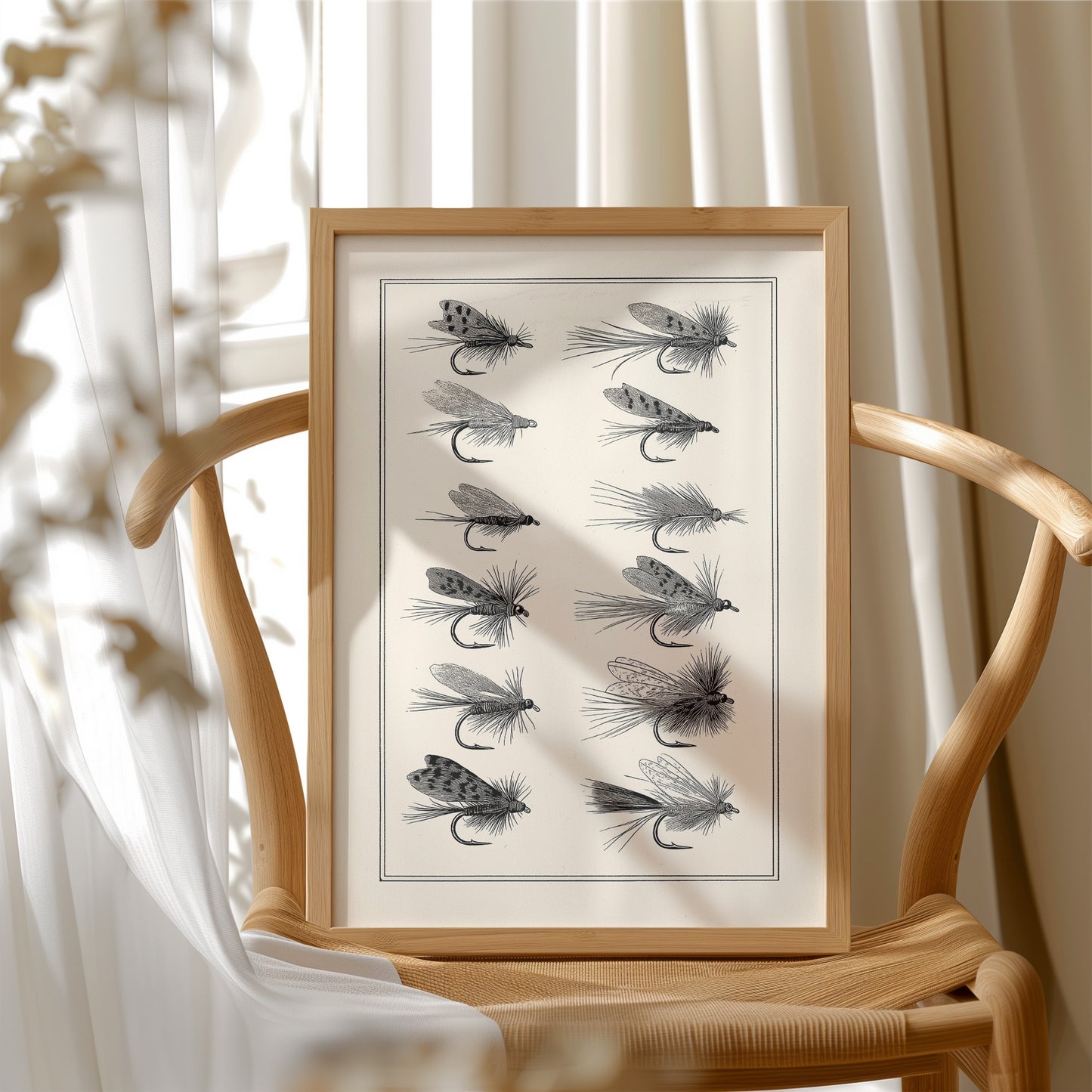 Twelve Flies, Waiting on the Water