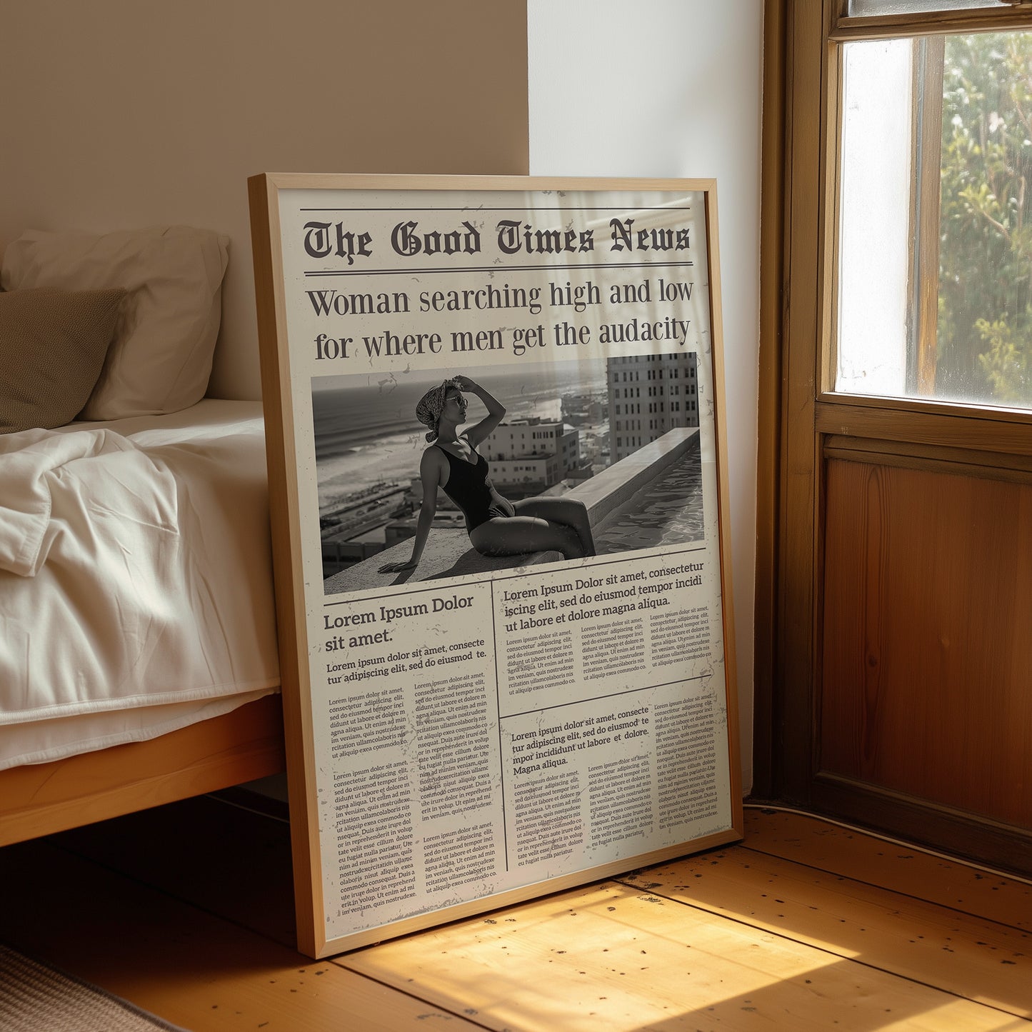 Front Page, No Notes