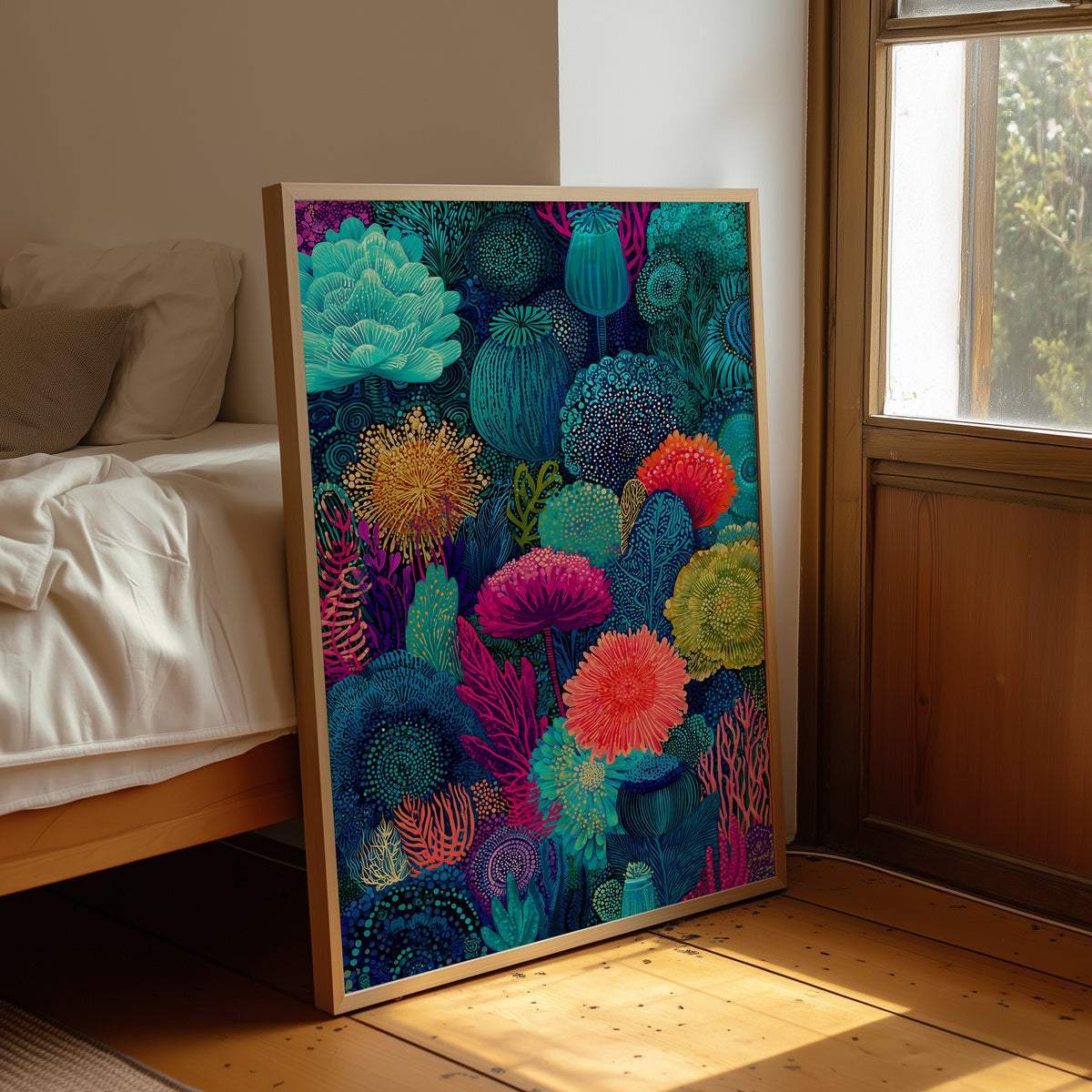 Reef Rhapsody: A Riot of Coral and Color