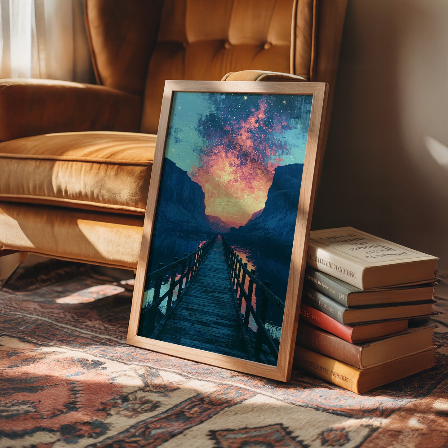 Boardwalk Into a Burning Sky
