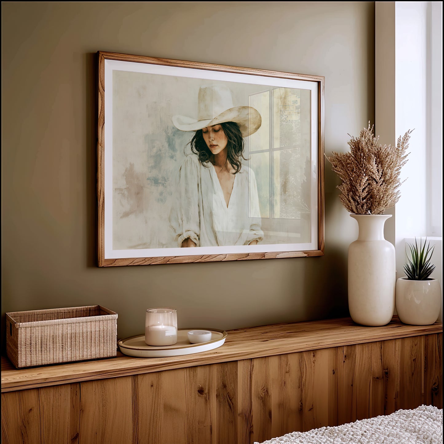 Ivory Hat, Quiet Gaze