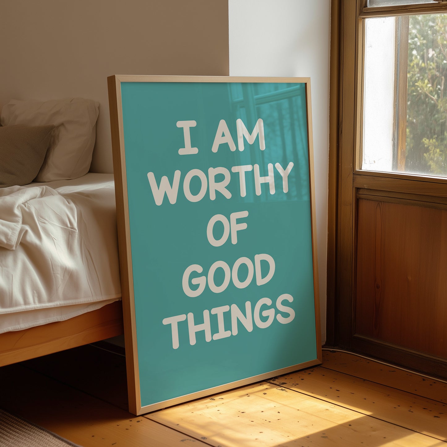 Worthy of Good Things (Teal)