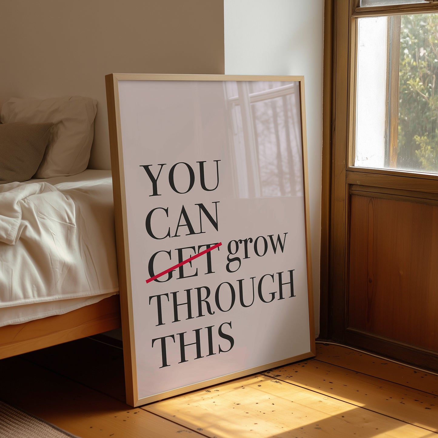 Grow, Not Just Get, Through (Serif)