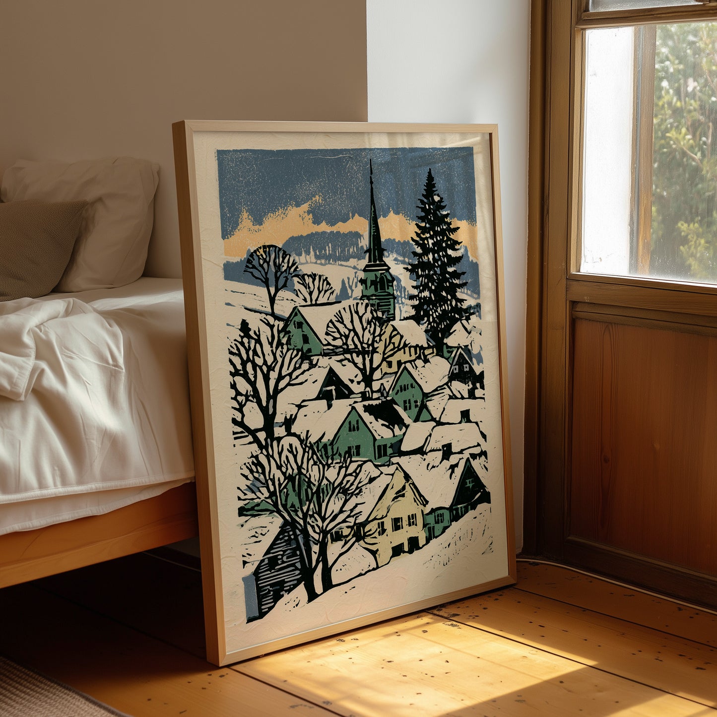 Snowbound Village Spire