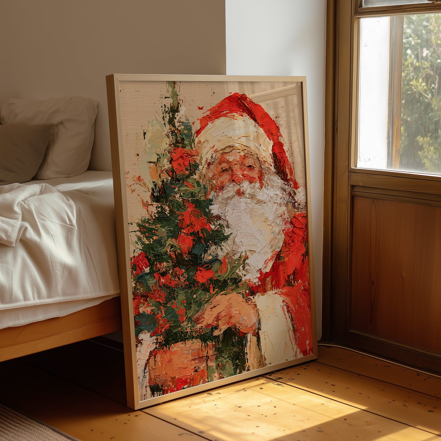 Santa in Thick Oils