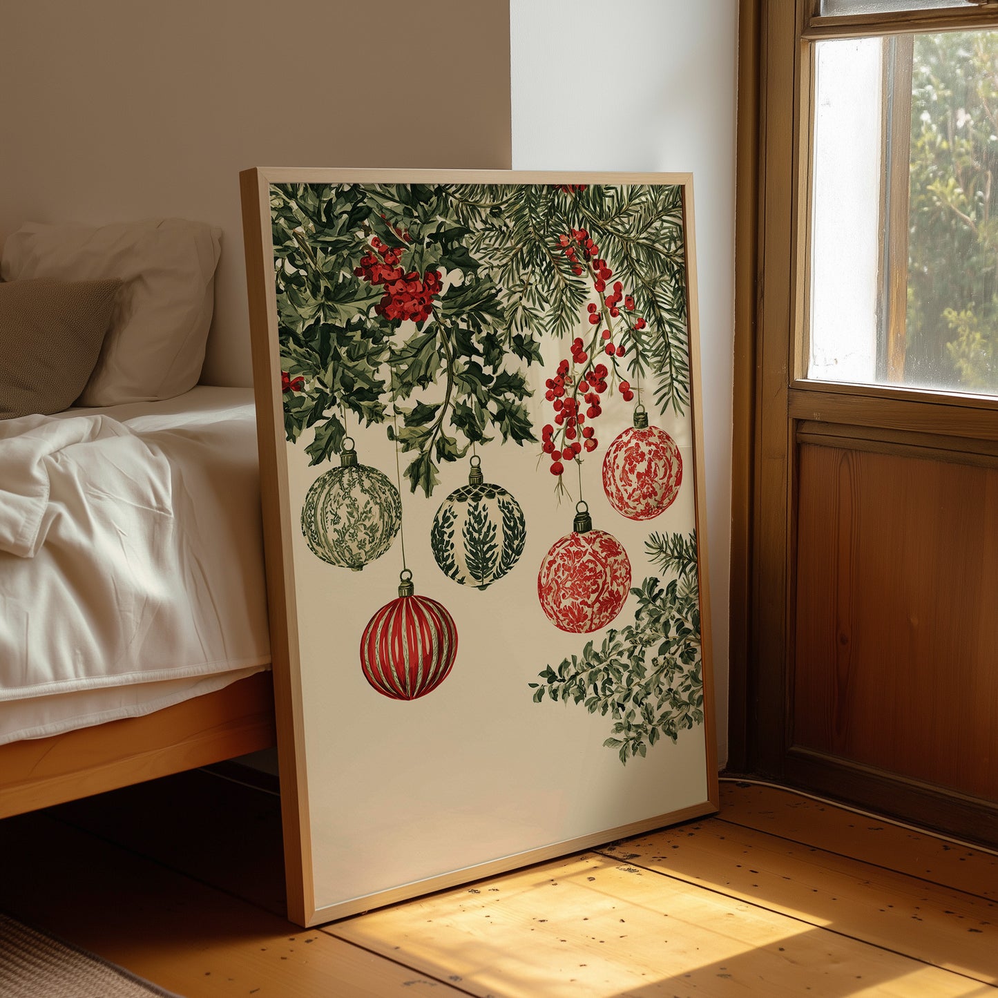 Painted Baubles Among the Boughs