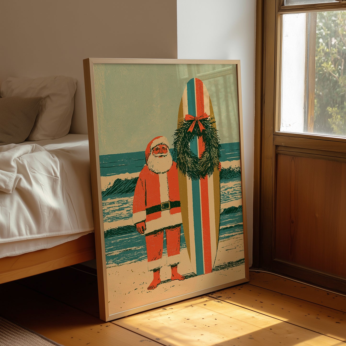 Retro Surf Shop Santa