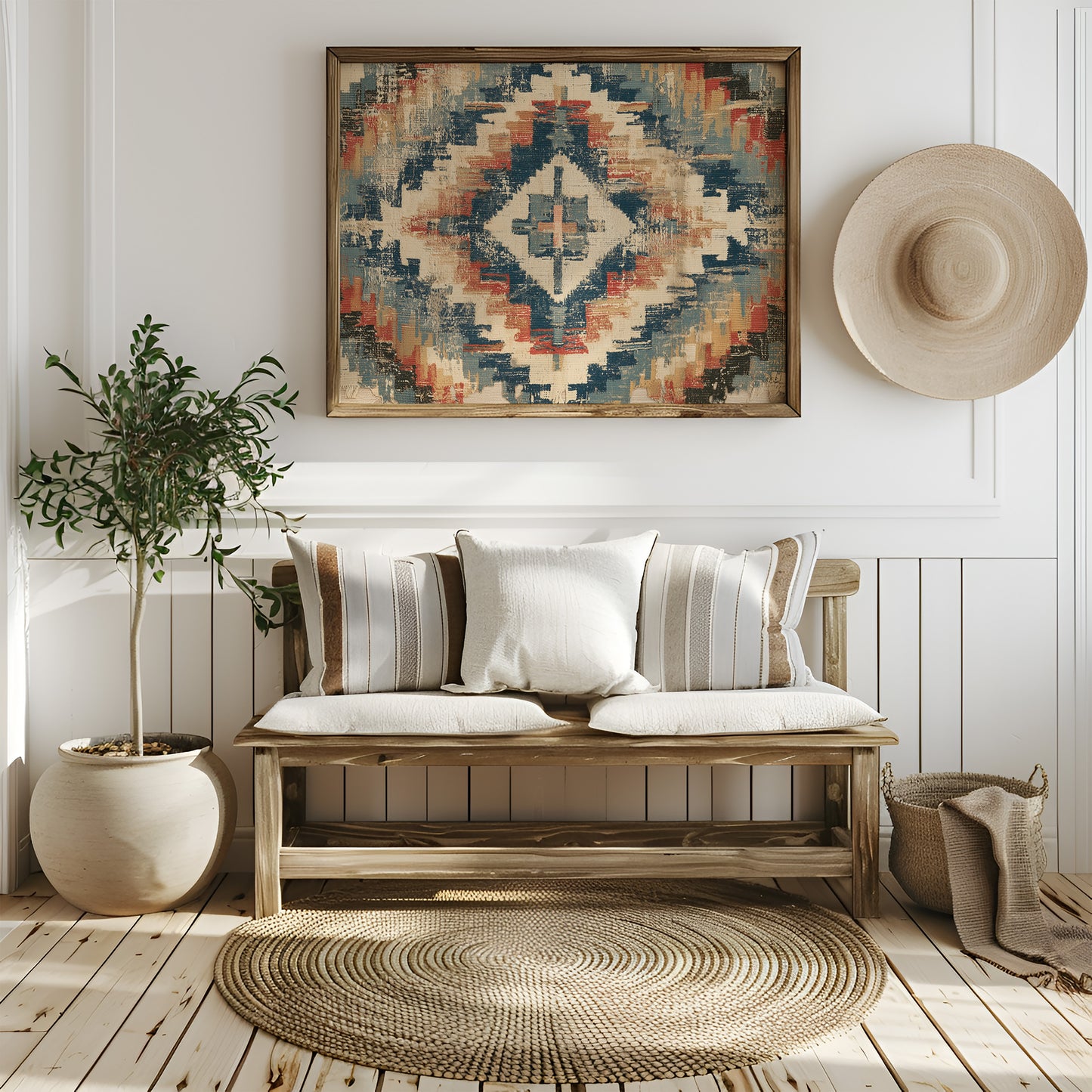 Kilim Diamond, Indigo Nights