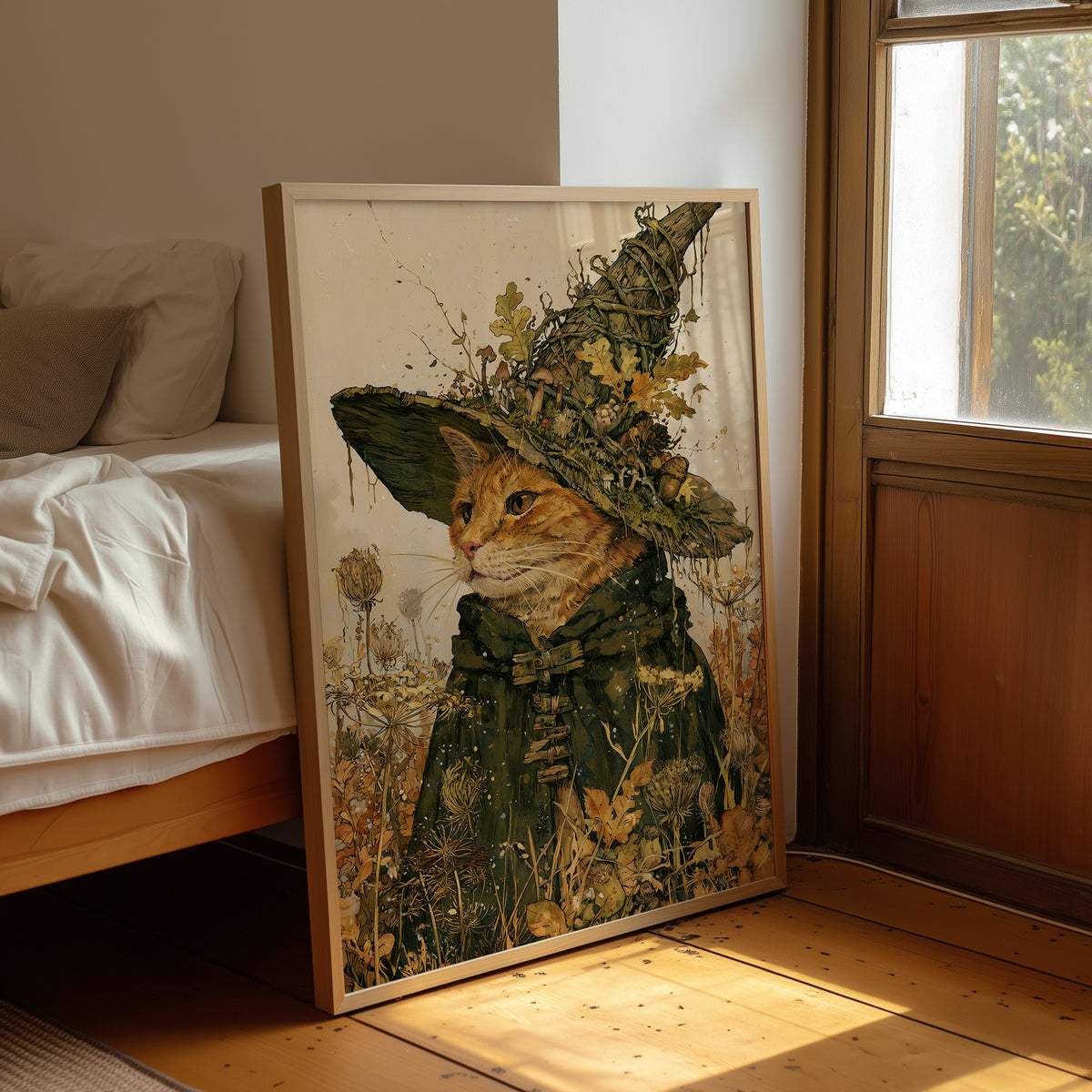 Forest Witch, Orange Tabby Edition