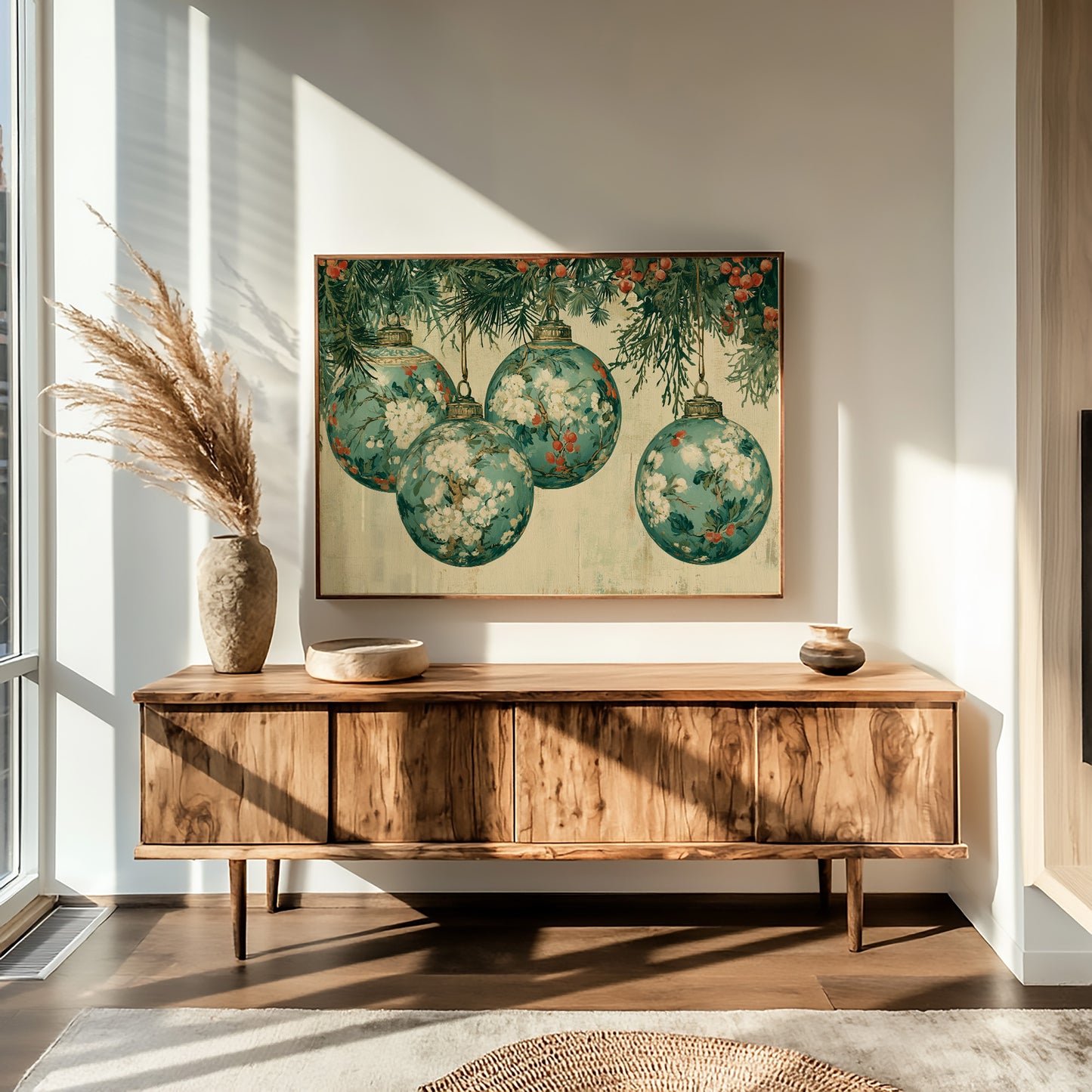Ornaments, Painted with Blossoms