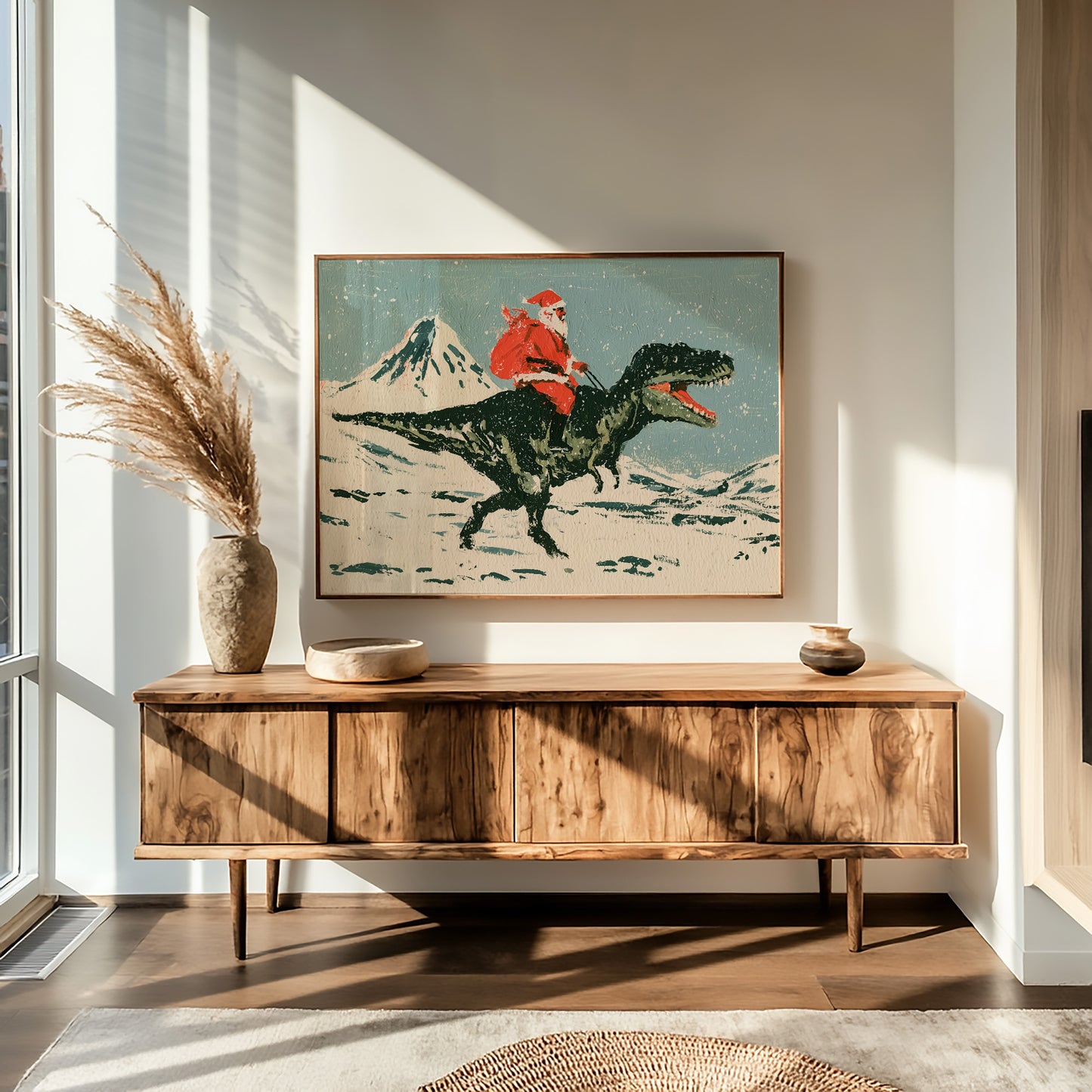 Santa's Dino Sleigh, Retro Edition