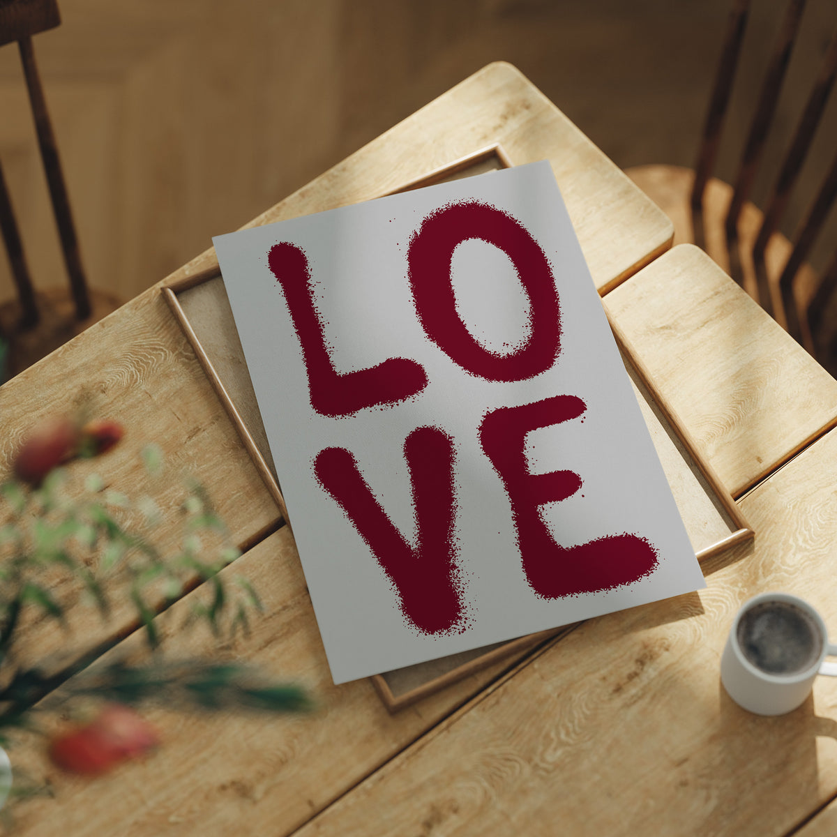 Love in Textured Spray Type