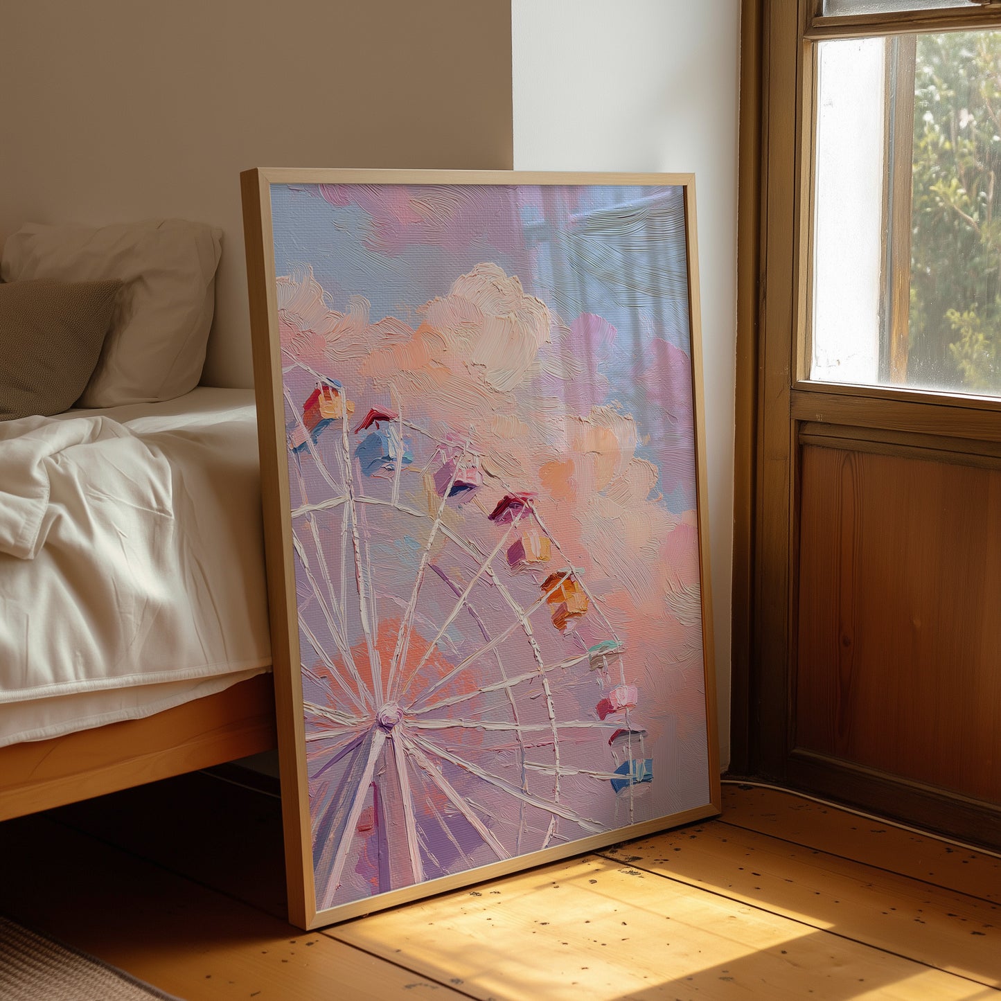 Pastel Skies and Ferris Dreams
