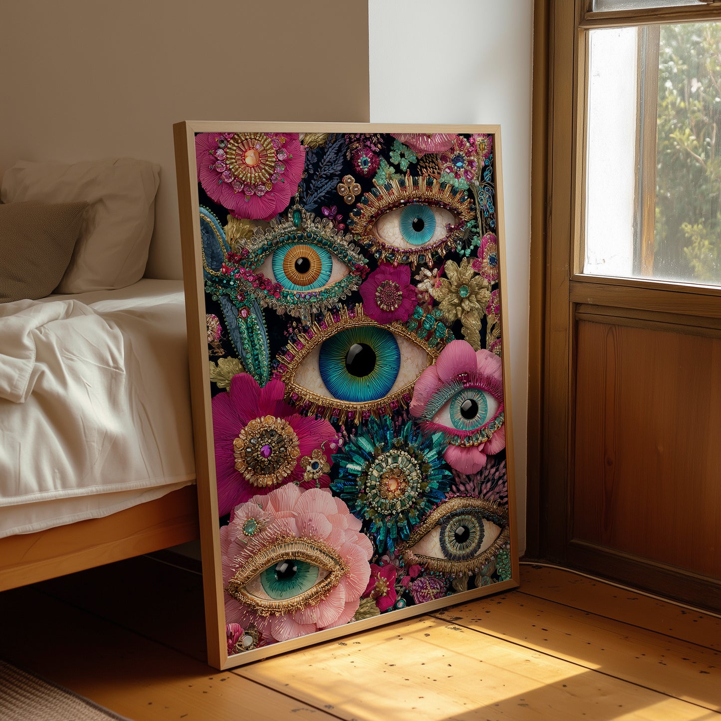 Gilded Eyes in Bloom