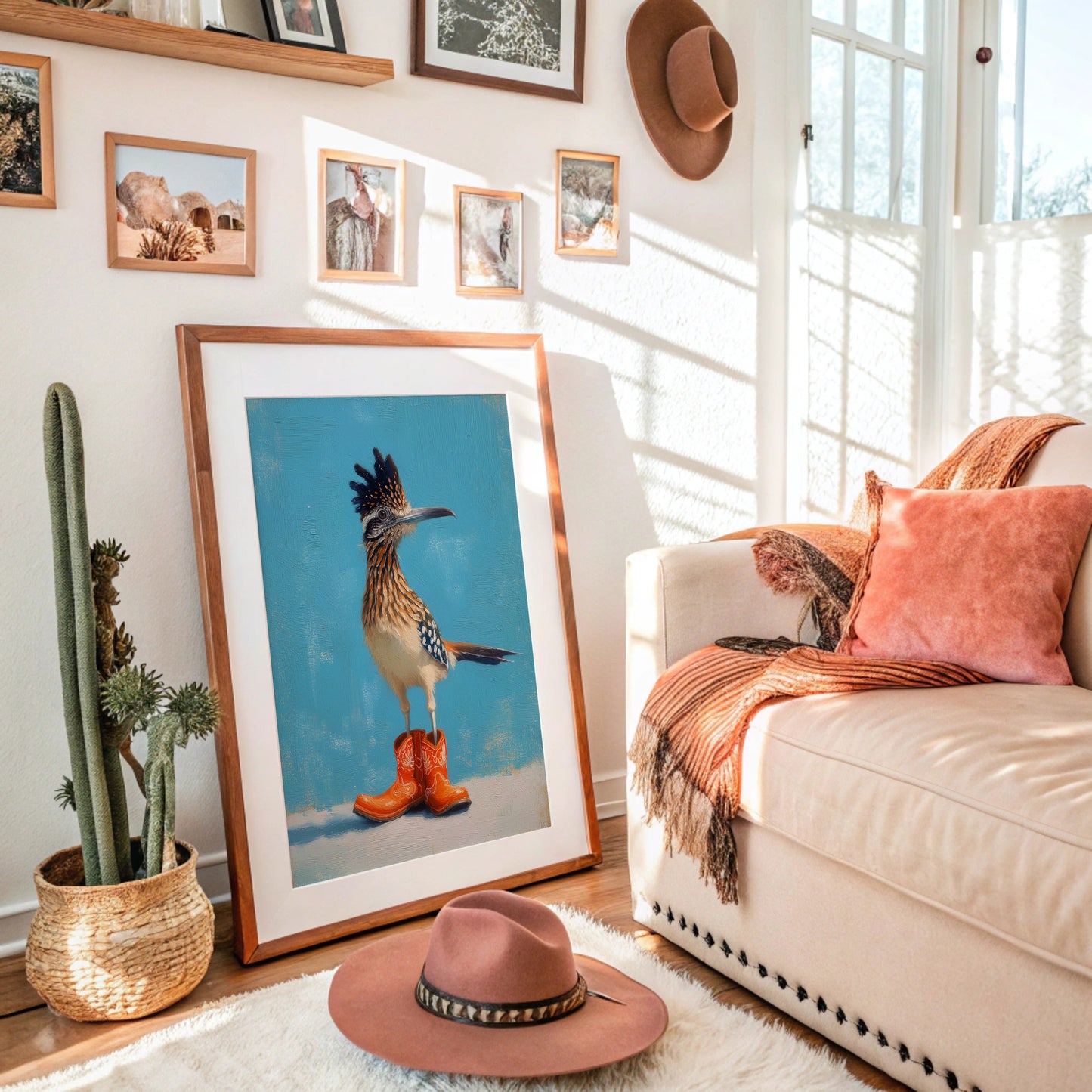 Desert Dash In Cowboy Boots