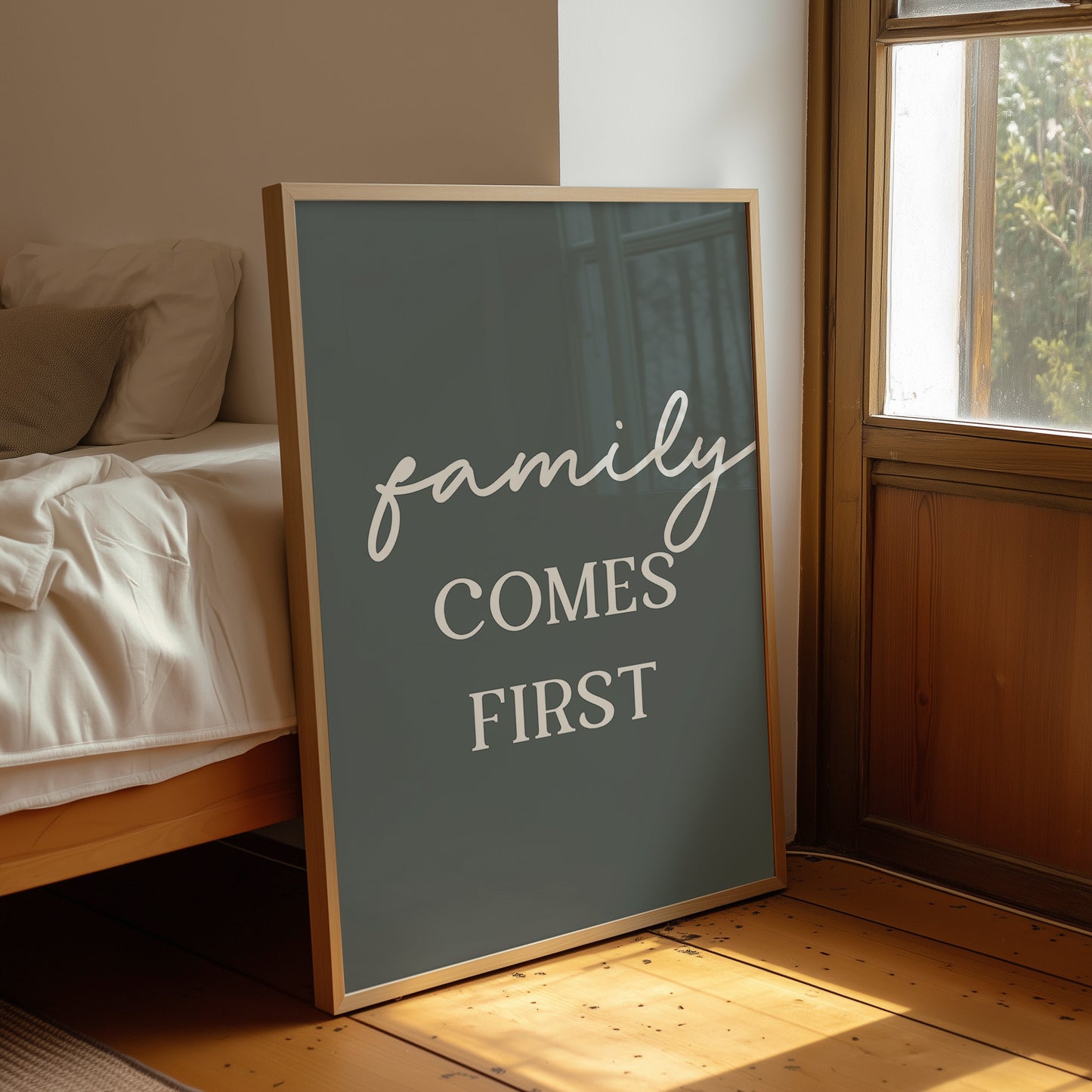 Family Comes First Quote