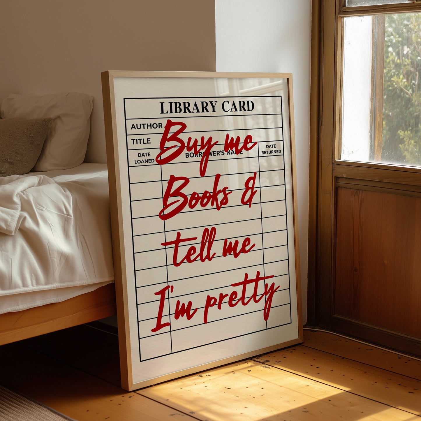 Buy Me Books and Tell Me I'm Pretty