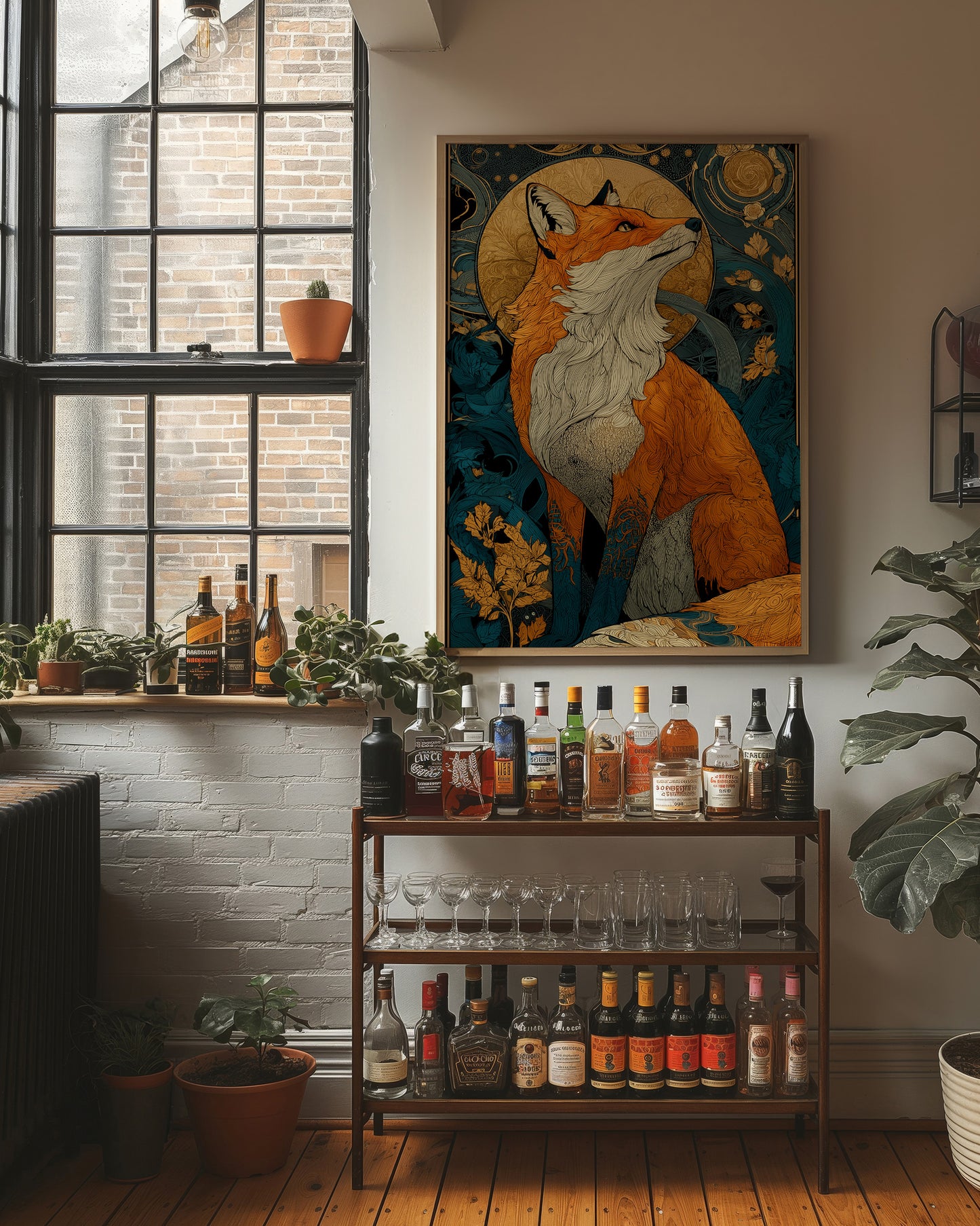 Fox and the Golden Moon