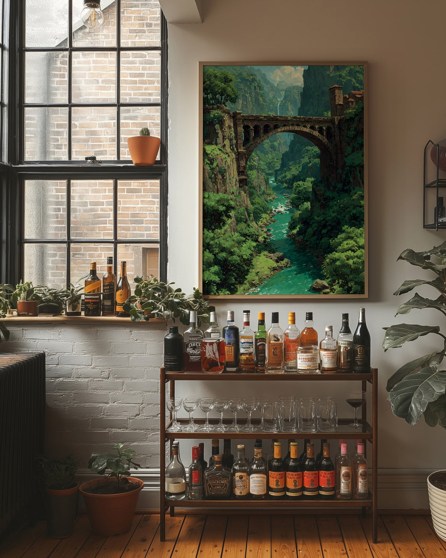 The Bridge Over Emerald Waters