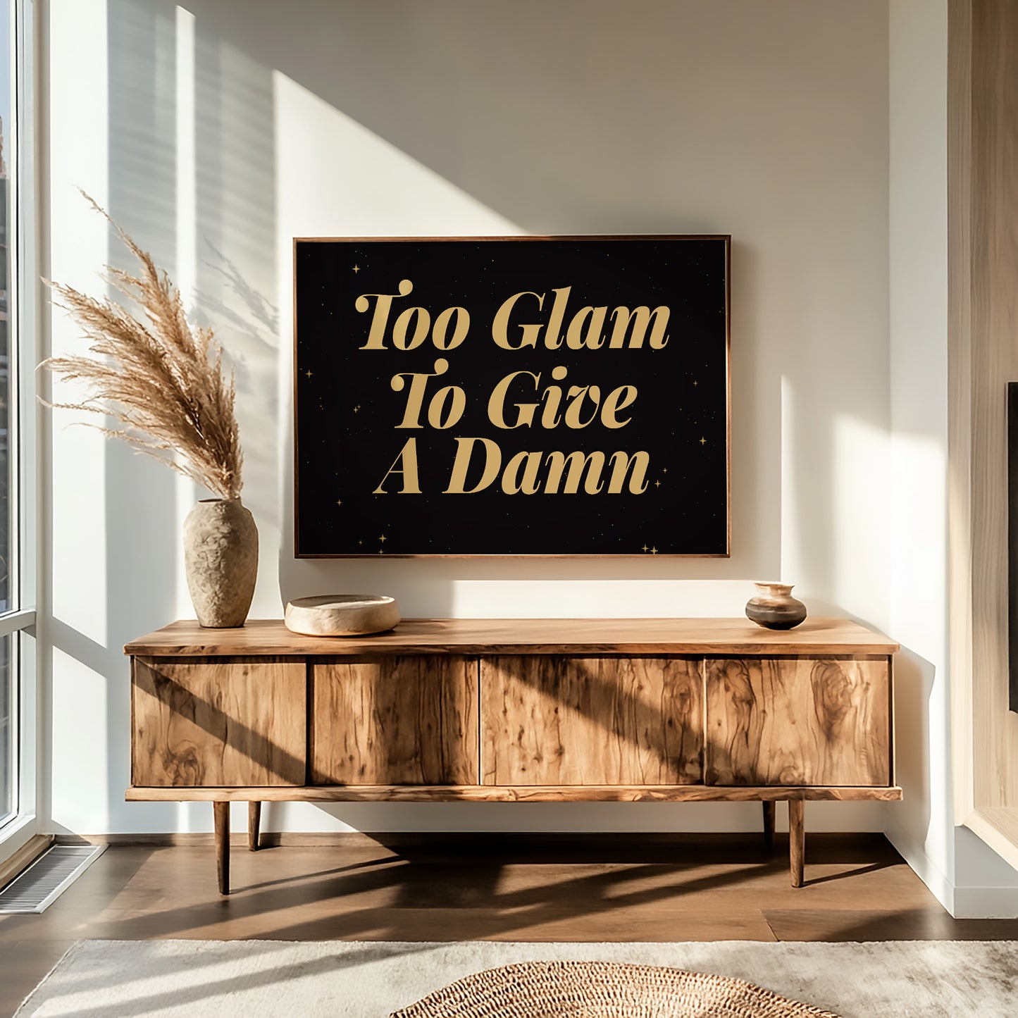 Too Glam To Give A Damn