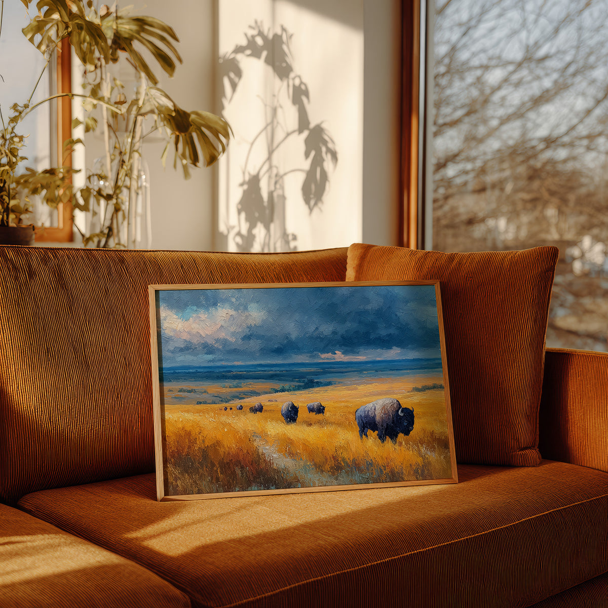 Storm Coming, Bison Not Bothered