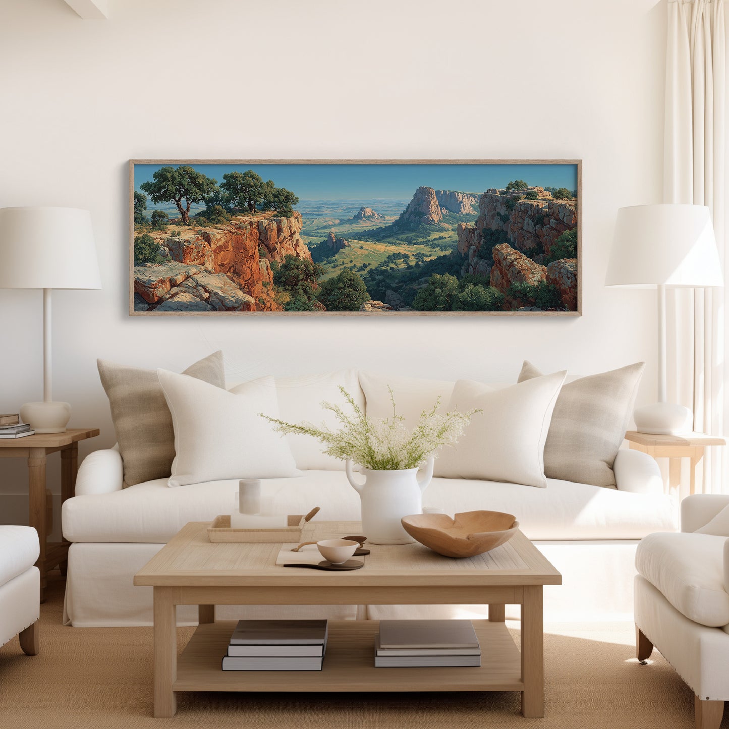 Sunlit Canyon Overlook