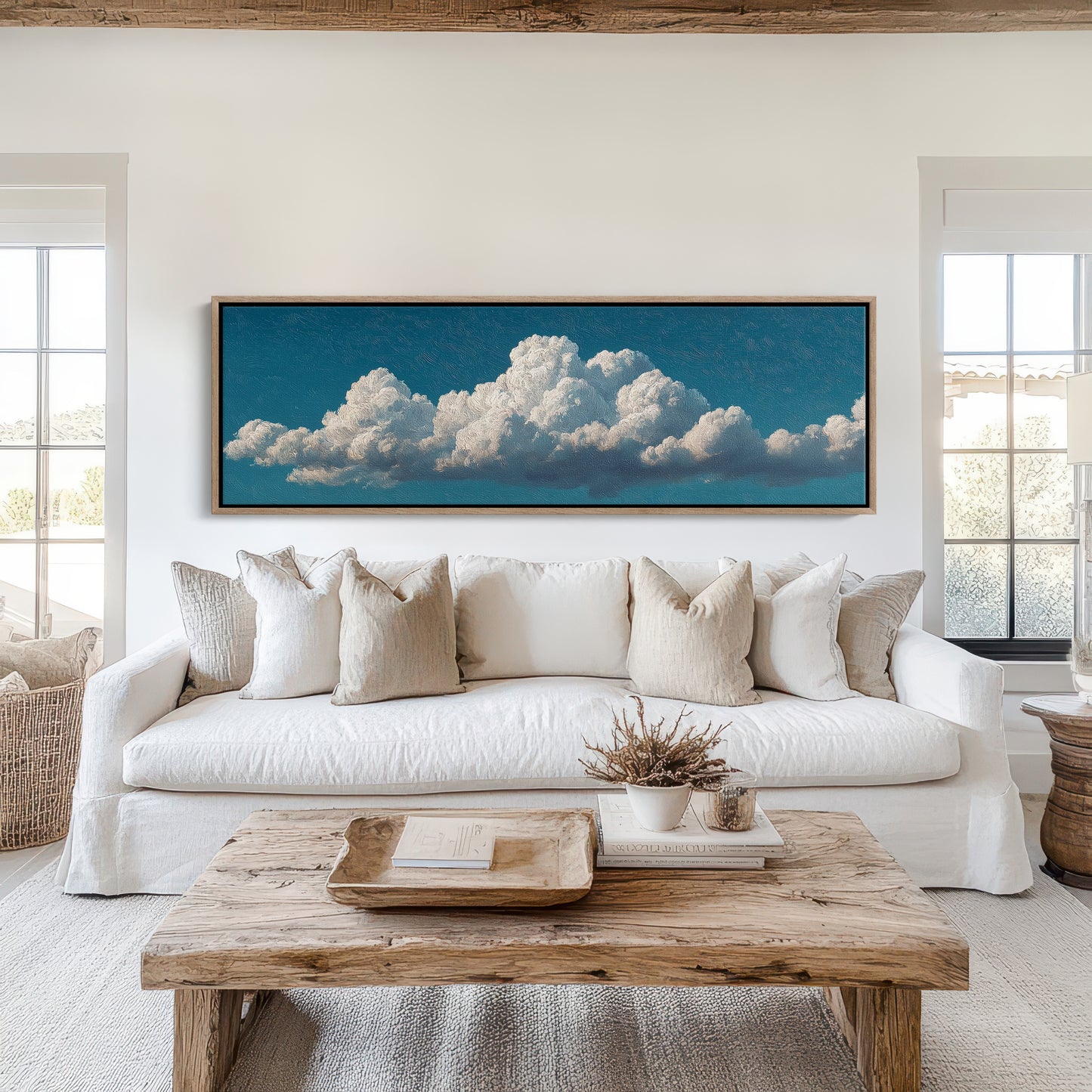 Towering Clouds In Endless Blue