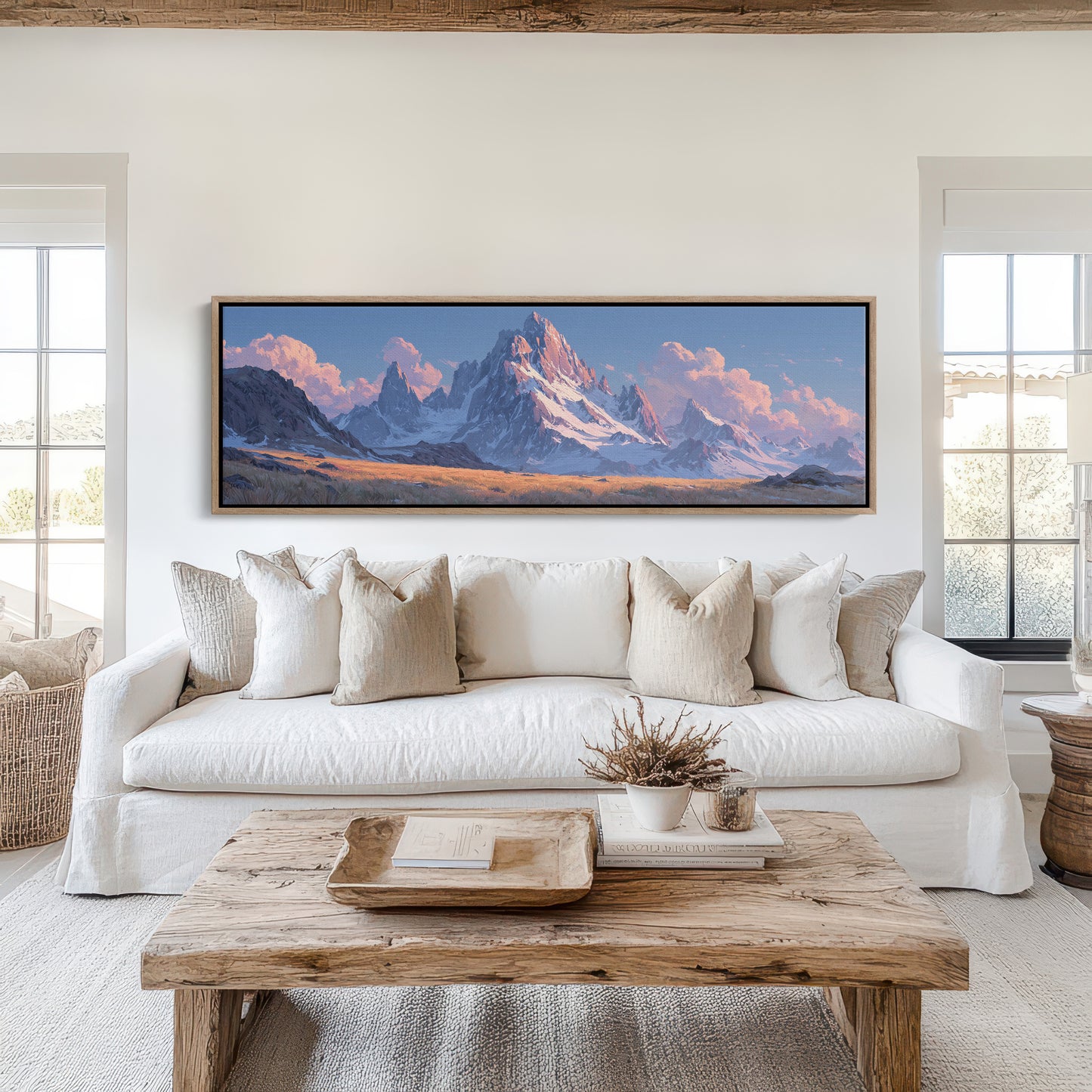 Majestic Alpine Mountain Landscape