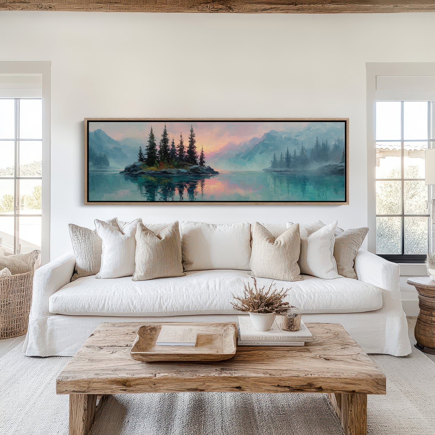 Island Pines at Quiet Daybreak