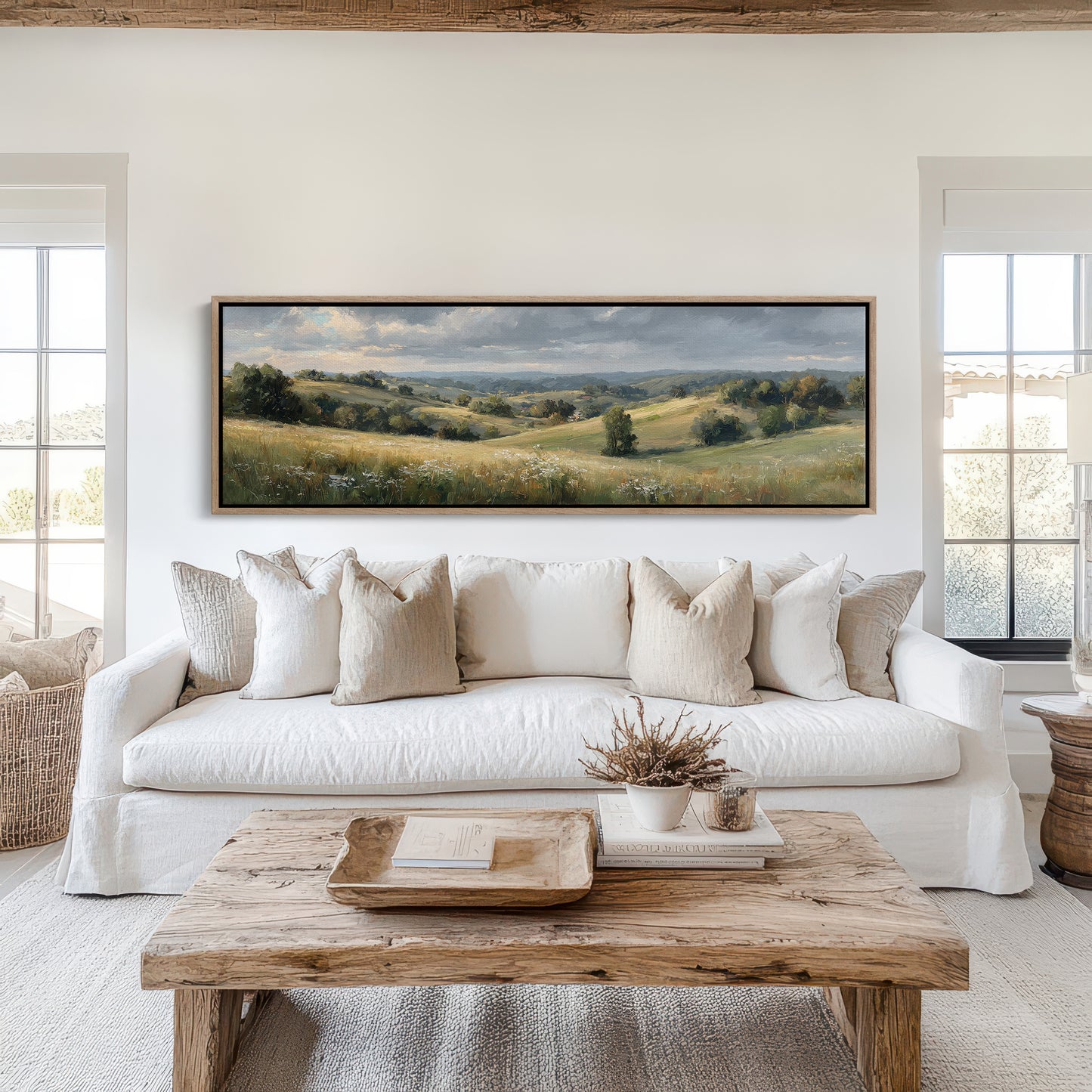 Golden Fields Beyond The Hills