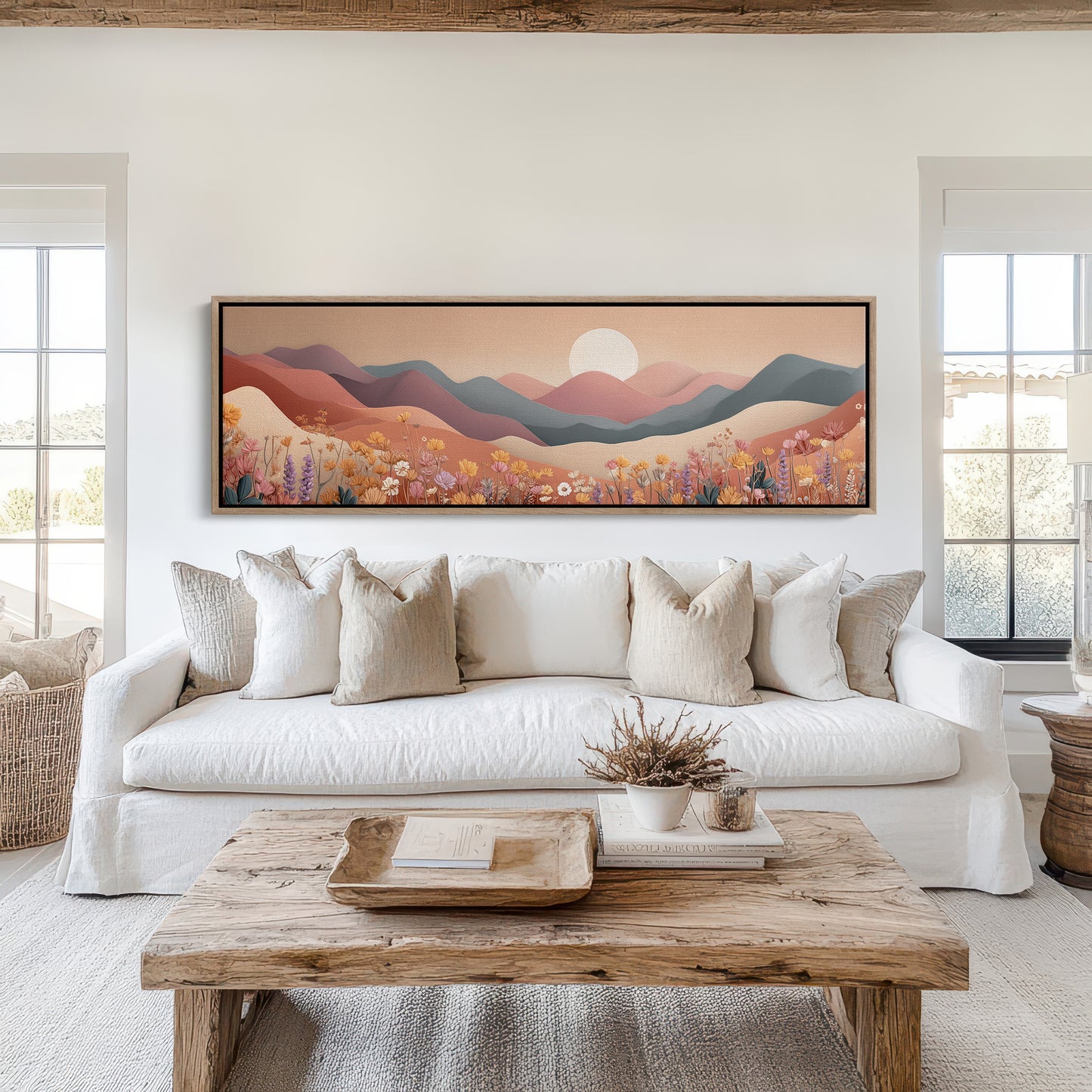 Wildflowers Beneath The Quiet Sun