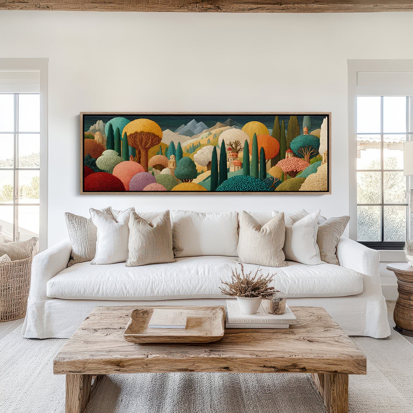 Whimsical Forest Of Painted Hills