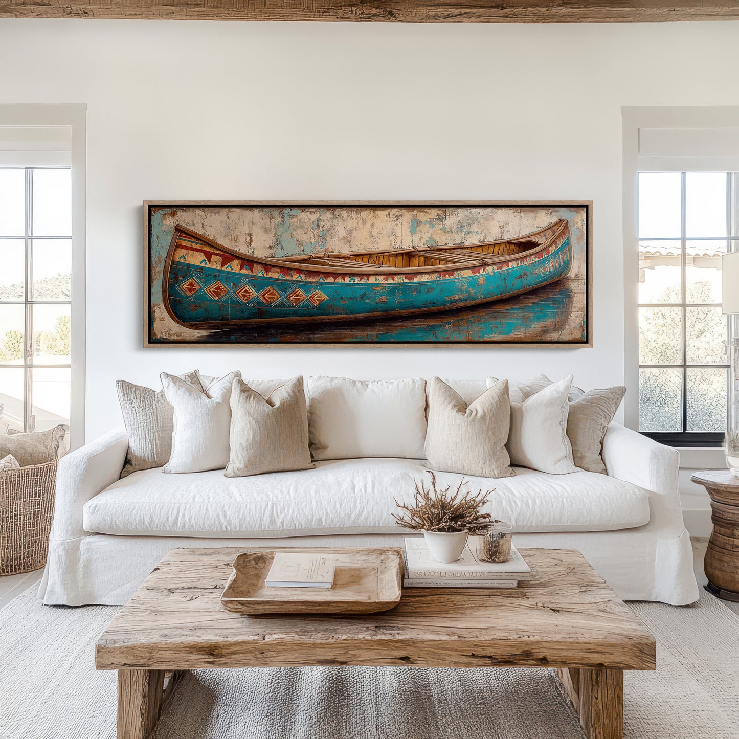 Canoe of Painted Echoes