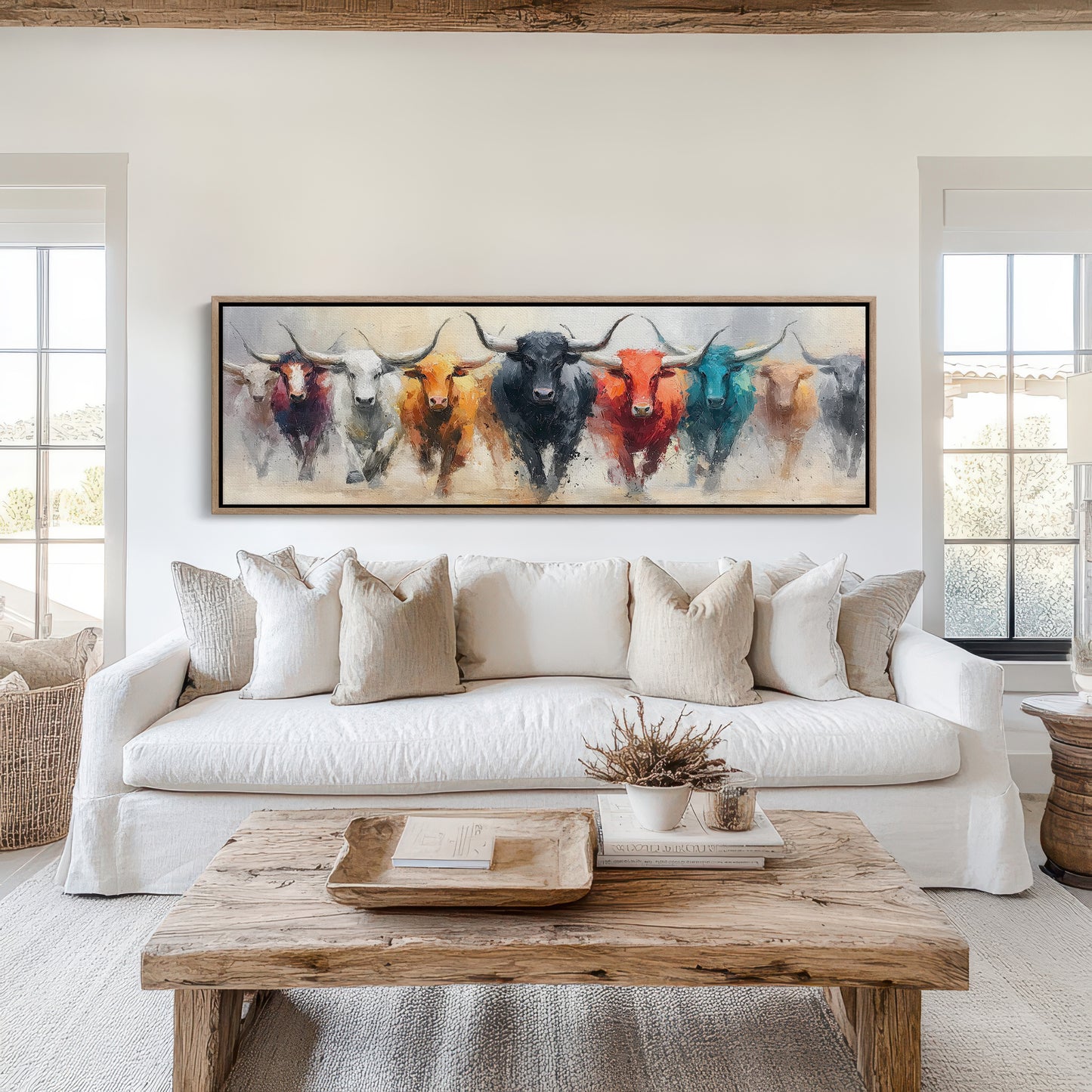 Charge of the Painted Herd