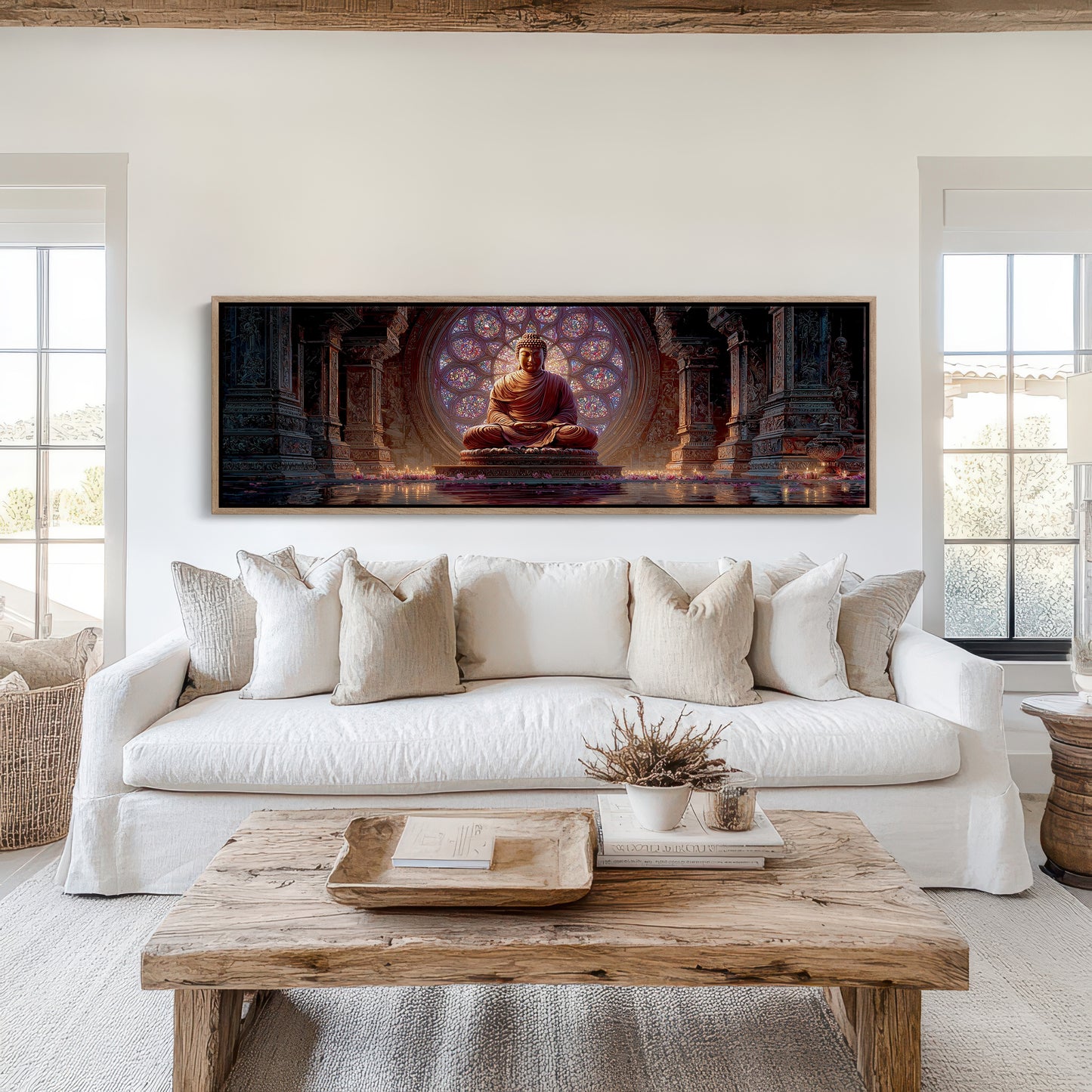 Stillness Beneath the Sacred Light