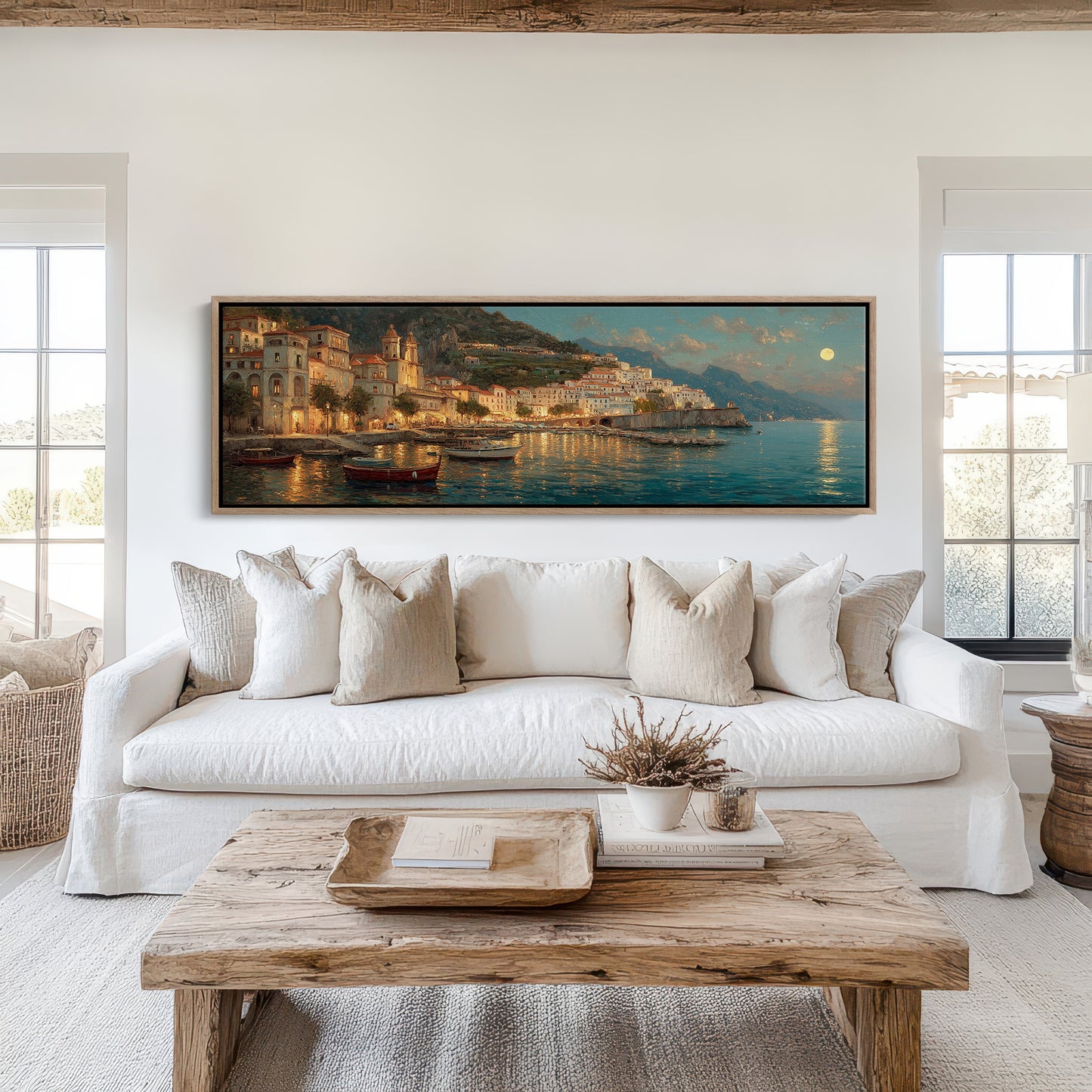 Moonlit Evening on the Amalfi Shore