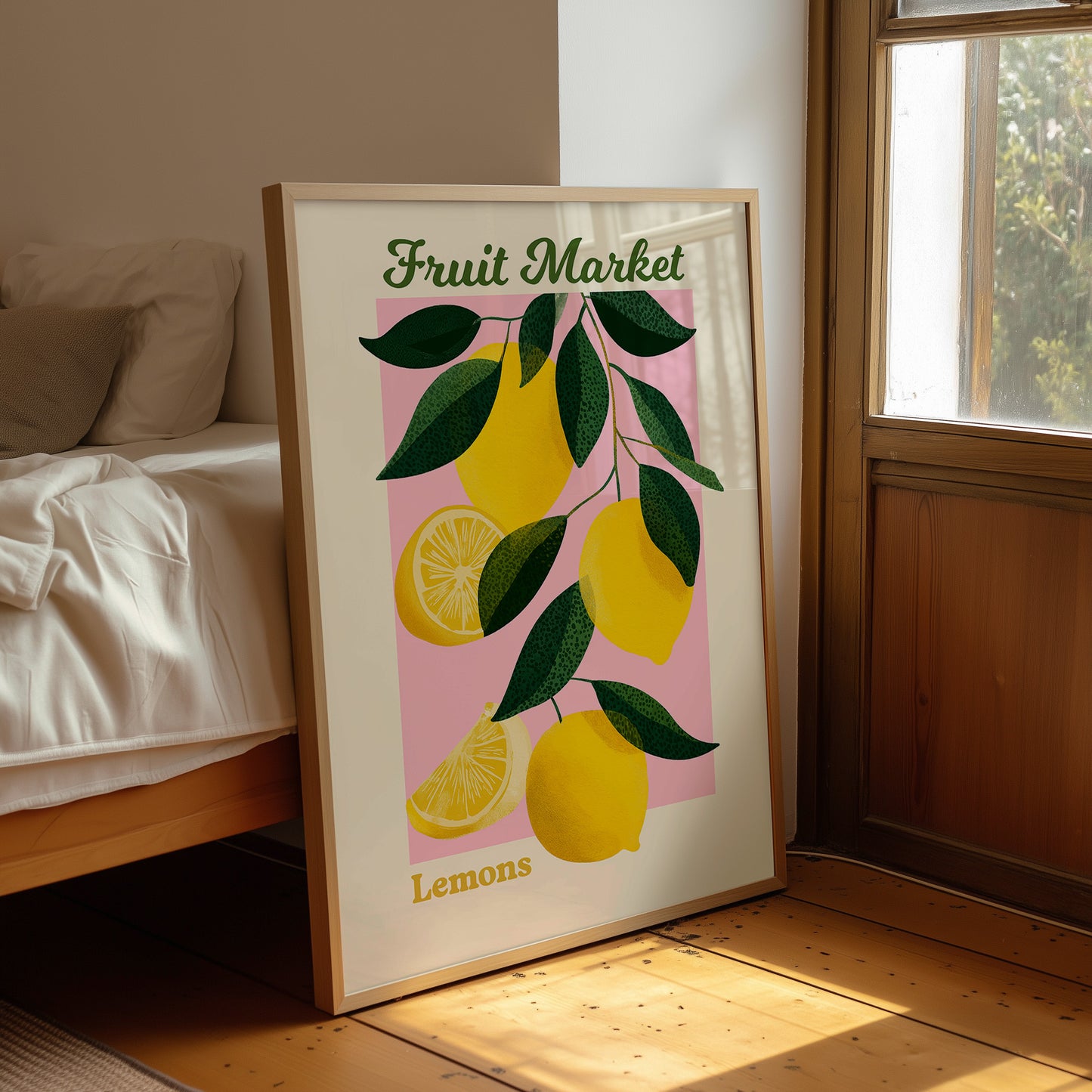 Fruit Market Lemons