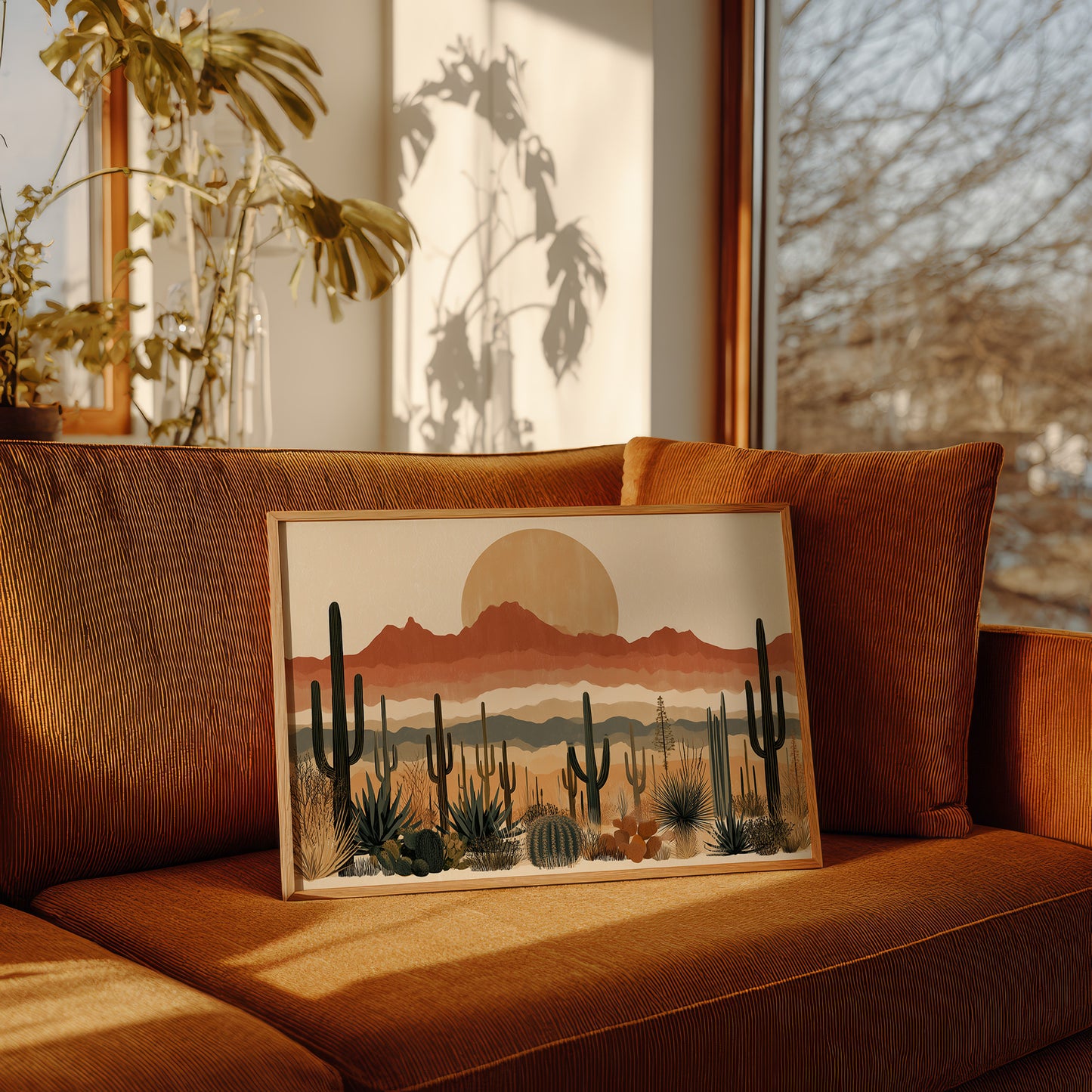 Saguaro Grove Abstraction
