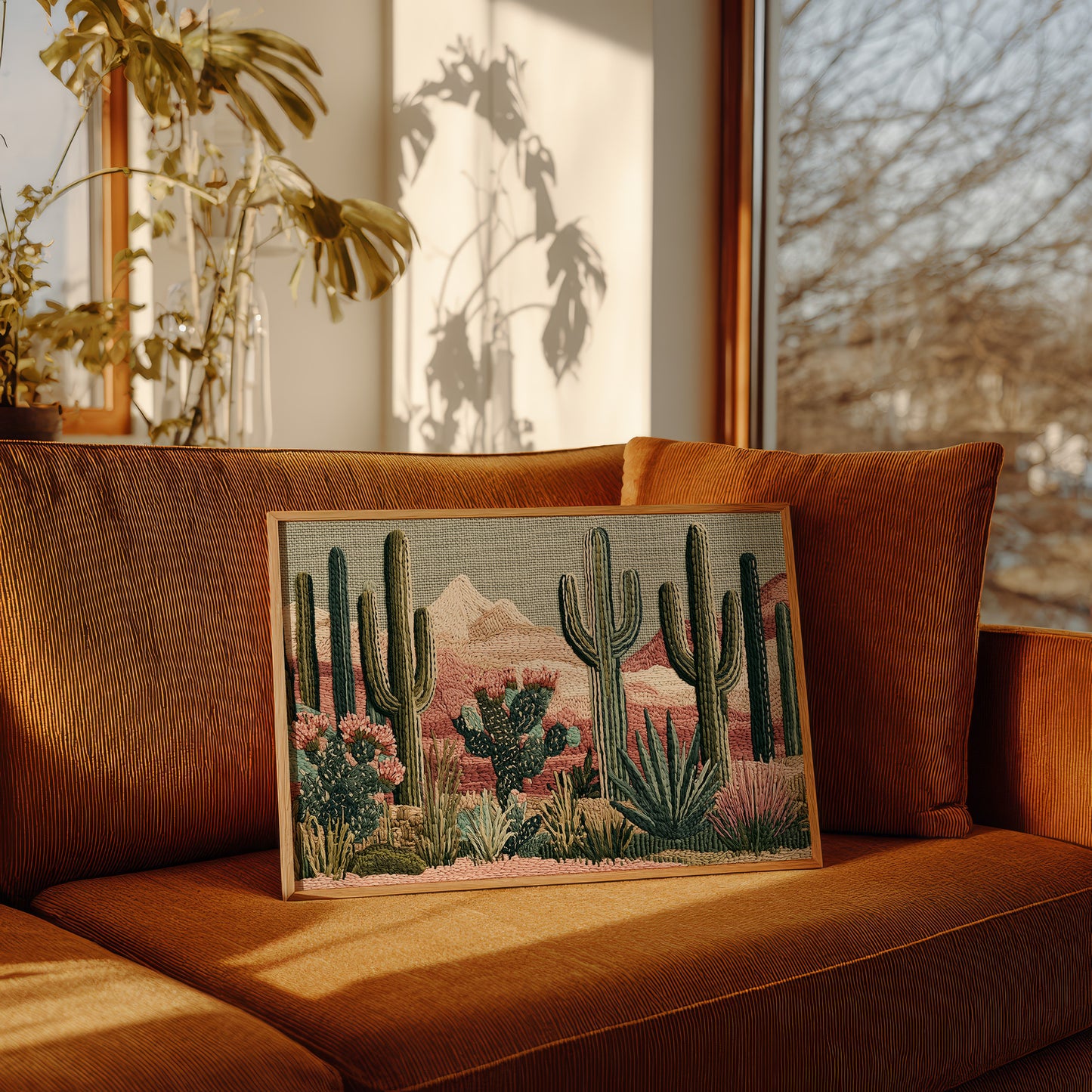 Saguaro Grove at Dusk