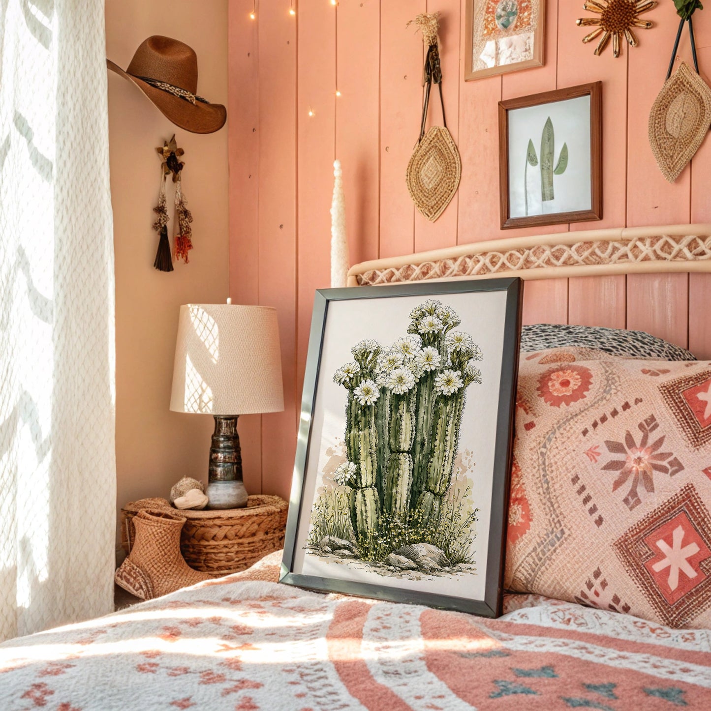 Crown of Cactus Blossoms